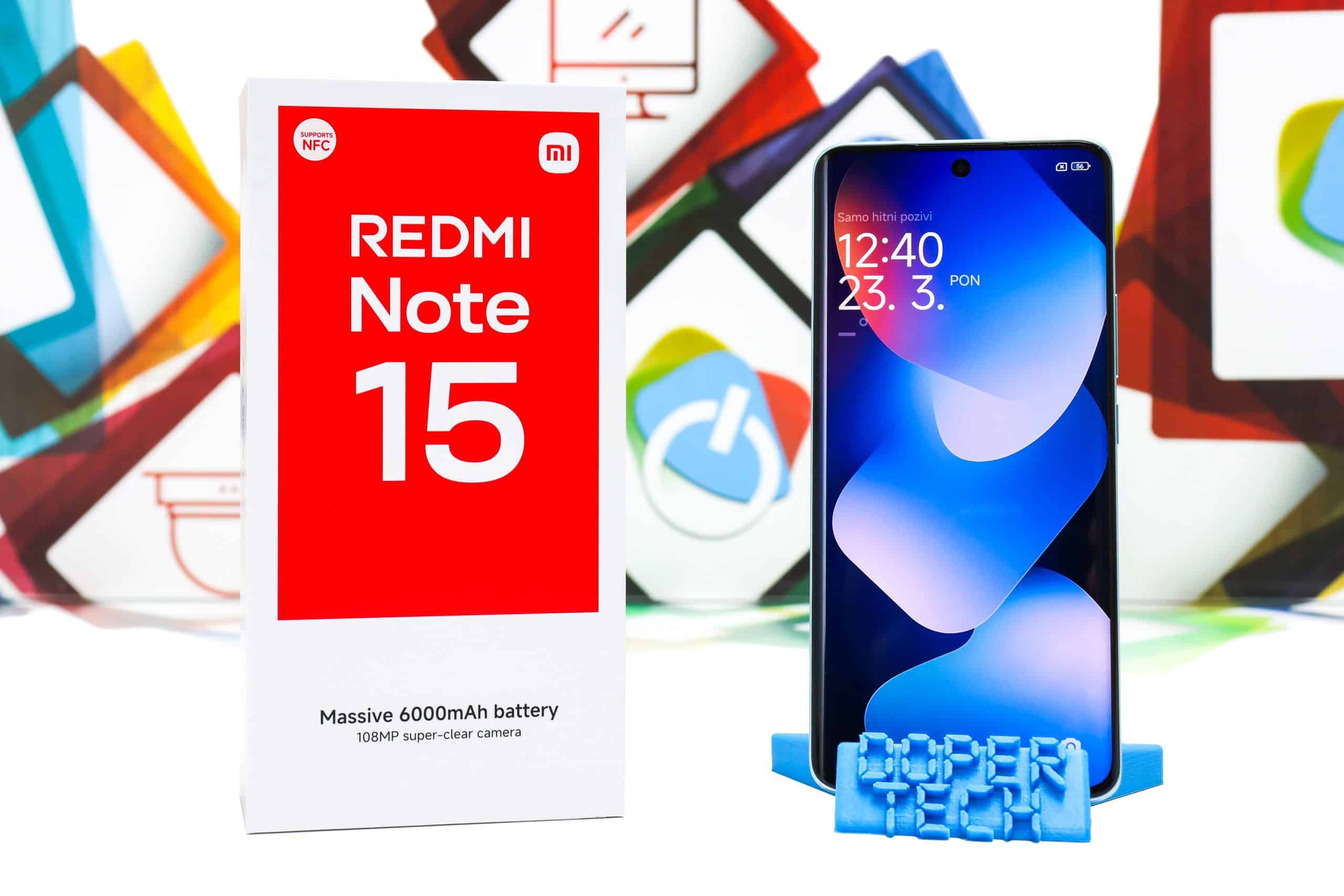 Smartphone Xiaomi Redmi Note 15 8GB/256GB Glacier Blue