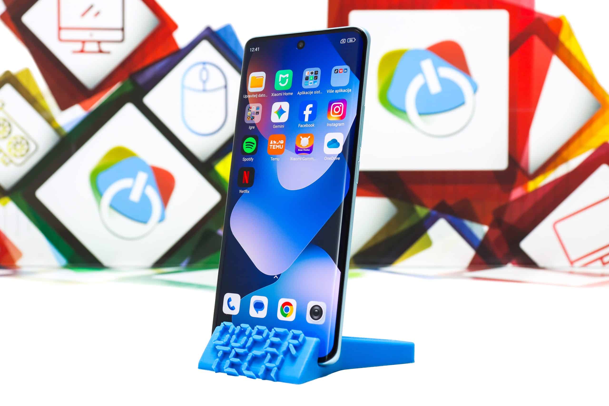 Smartphone Xiaomi Redmi Note 15 8GB/256GB Glacier Blue - Slika 3