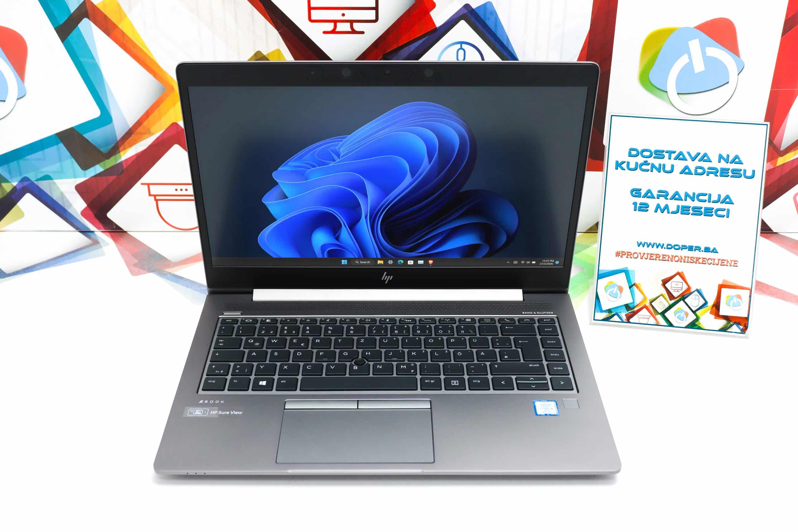 Laptop HP ZBook 14U G6 i5-8365u 256GB SSD 16GB DDR4 14" Touchscreen - Slika 4