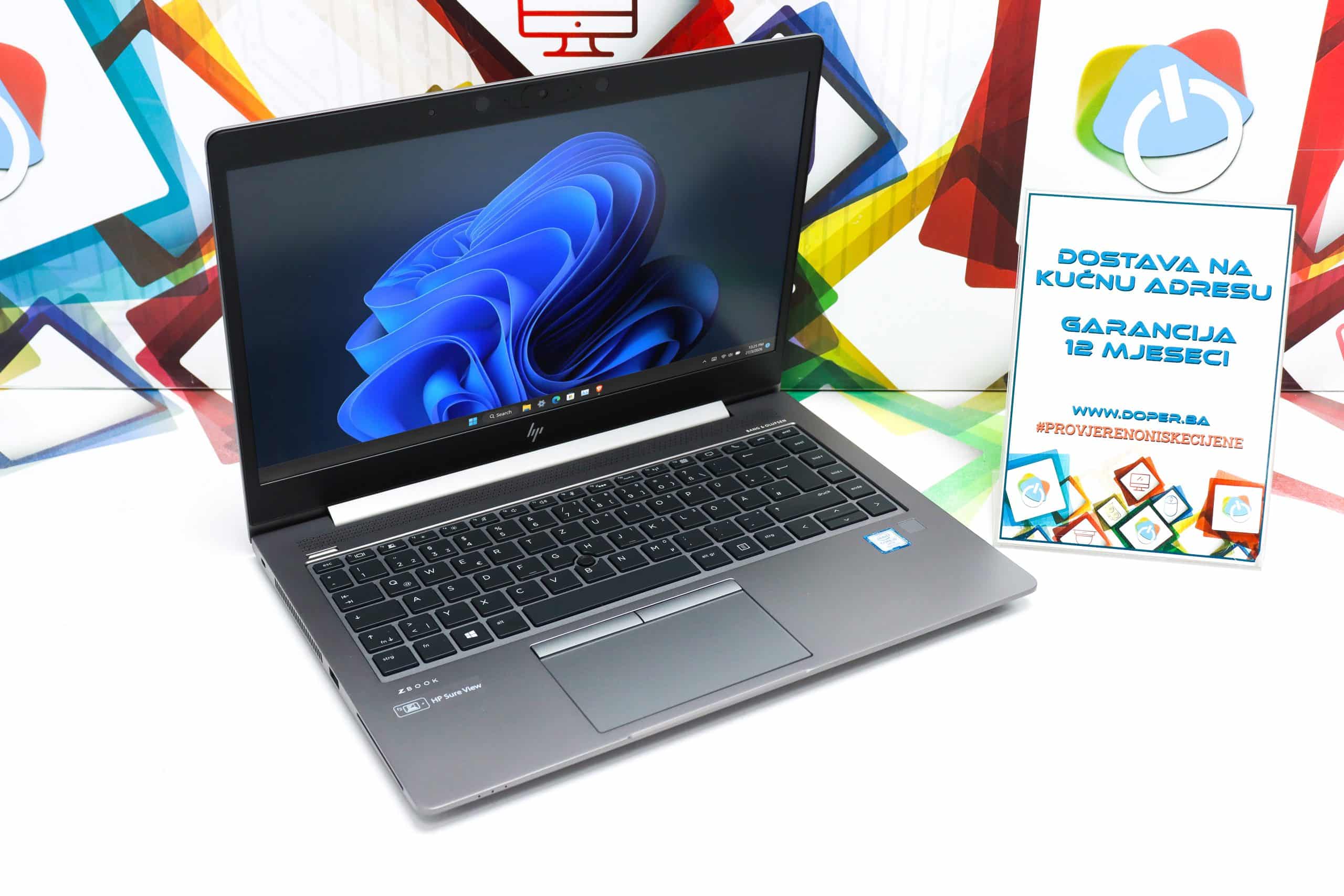 Laptop HP ZBook 14U G6 i5-8365u 256GB SSD 16GB DDR4 14" Touchscreen - Slika 9