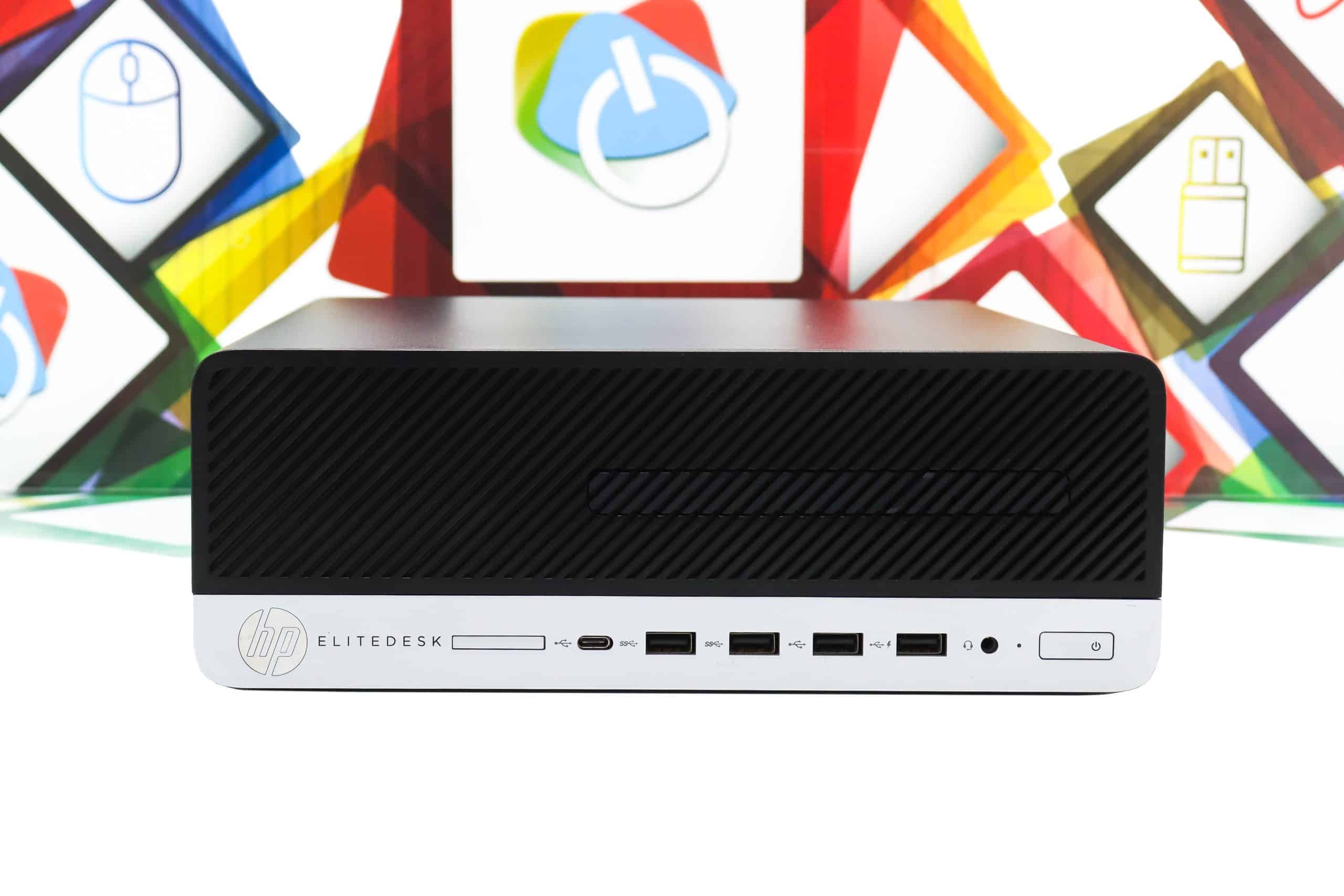 Office uredski set HP EliteDesk 705 G4 SFF + Dell P2217 22" - Slika 2