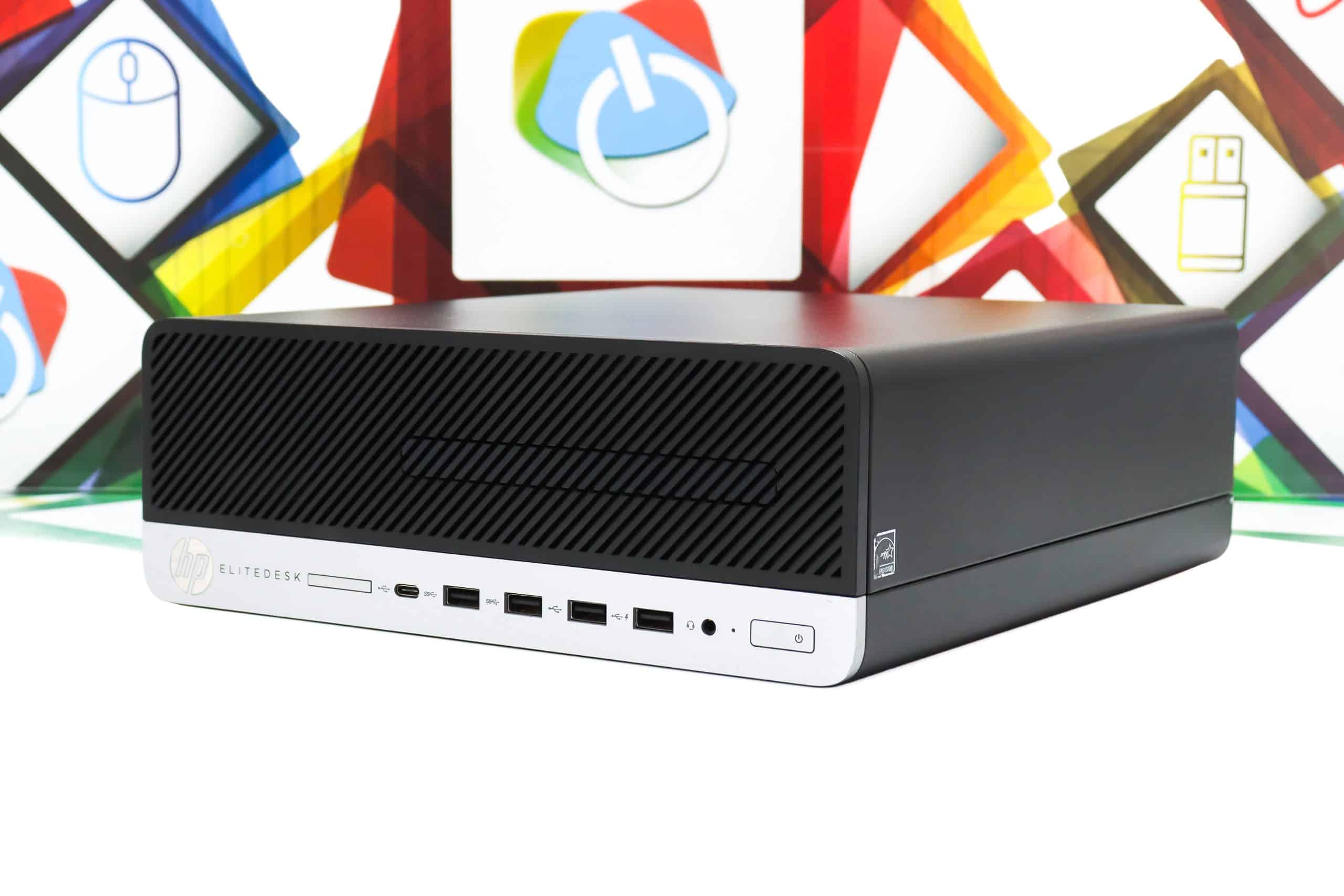 Office uredski set HP EliteDesk 705 G4 SFF + Dell P2217 22" - Slika 3