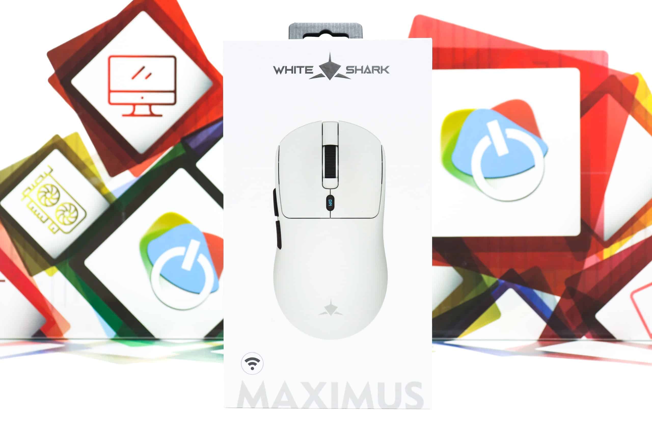 Gaming miš White Shark Maximus GM-9010 White