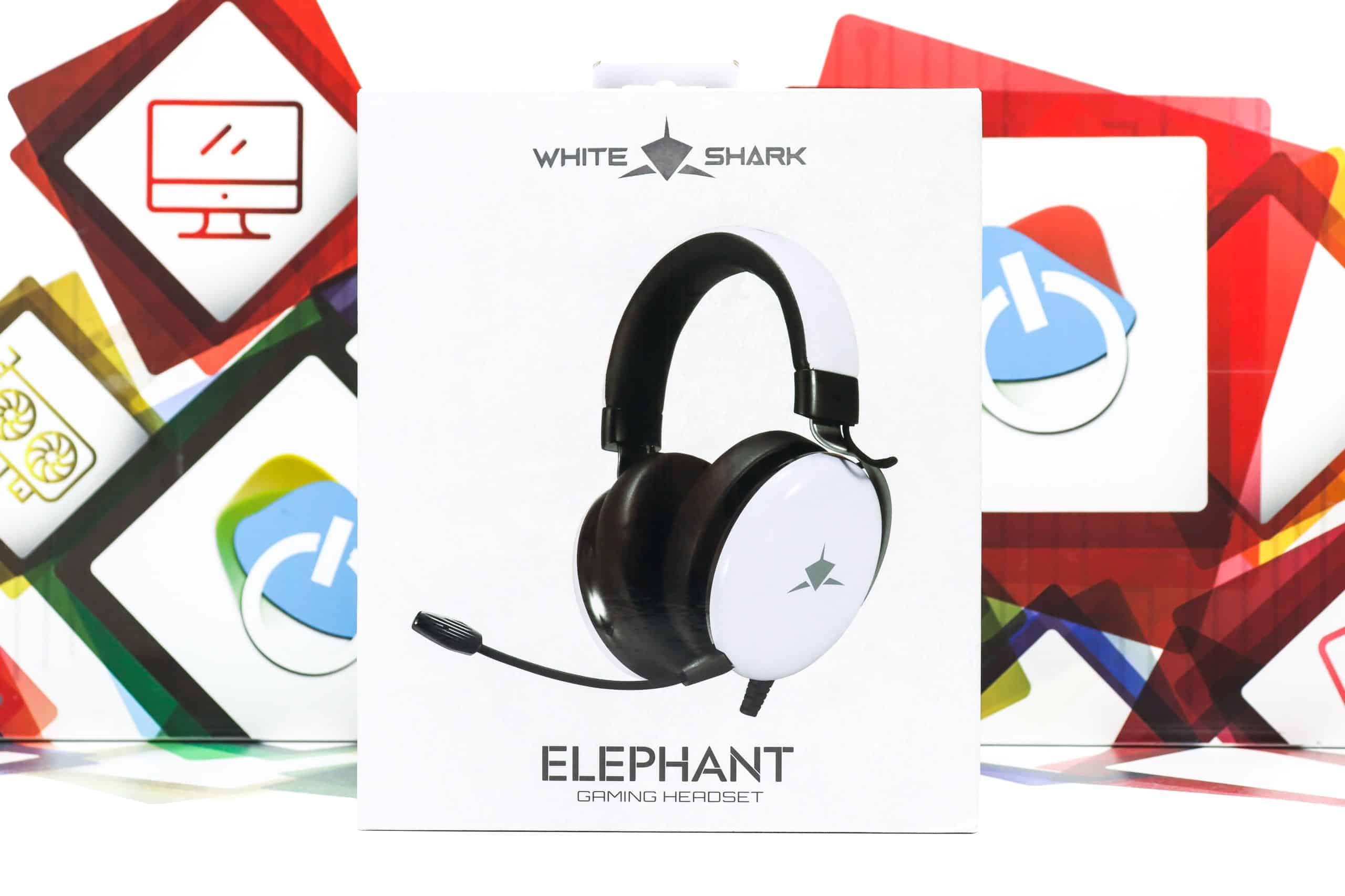 Gaming slušalice White Shark Elephant GH-2540 bijele