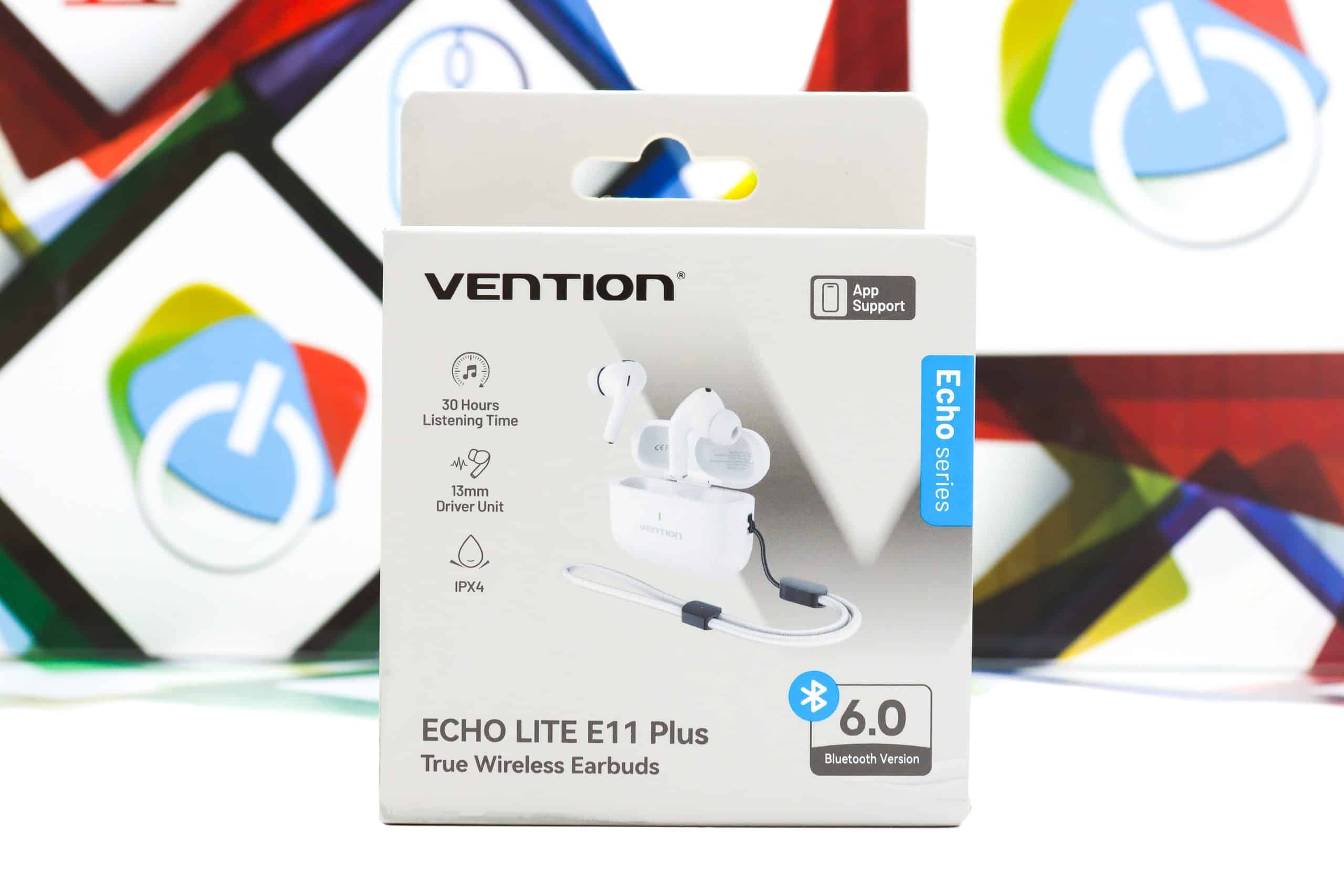 Slušalice bežične Vention Echo Lite E11 Plus bijele
