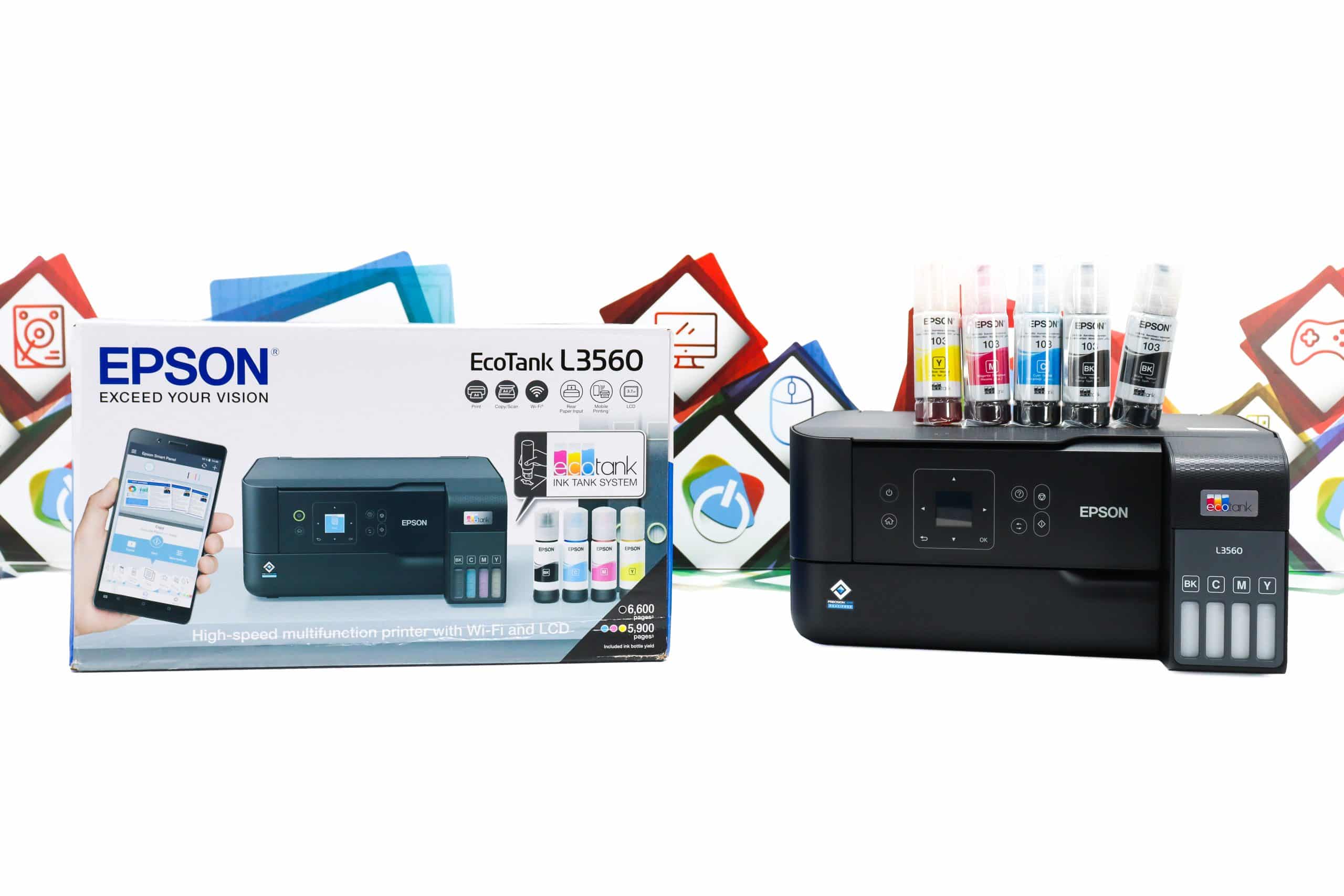 Printer štampač kopir skener Epson EcoTank L3560