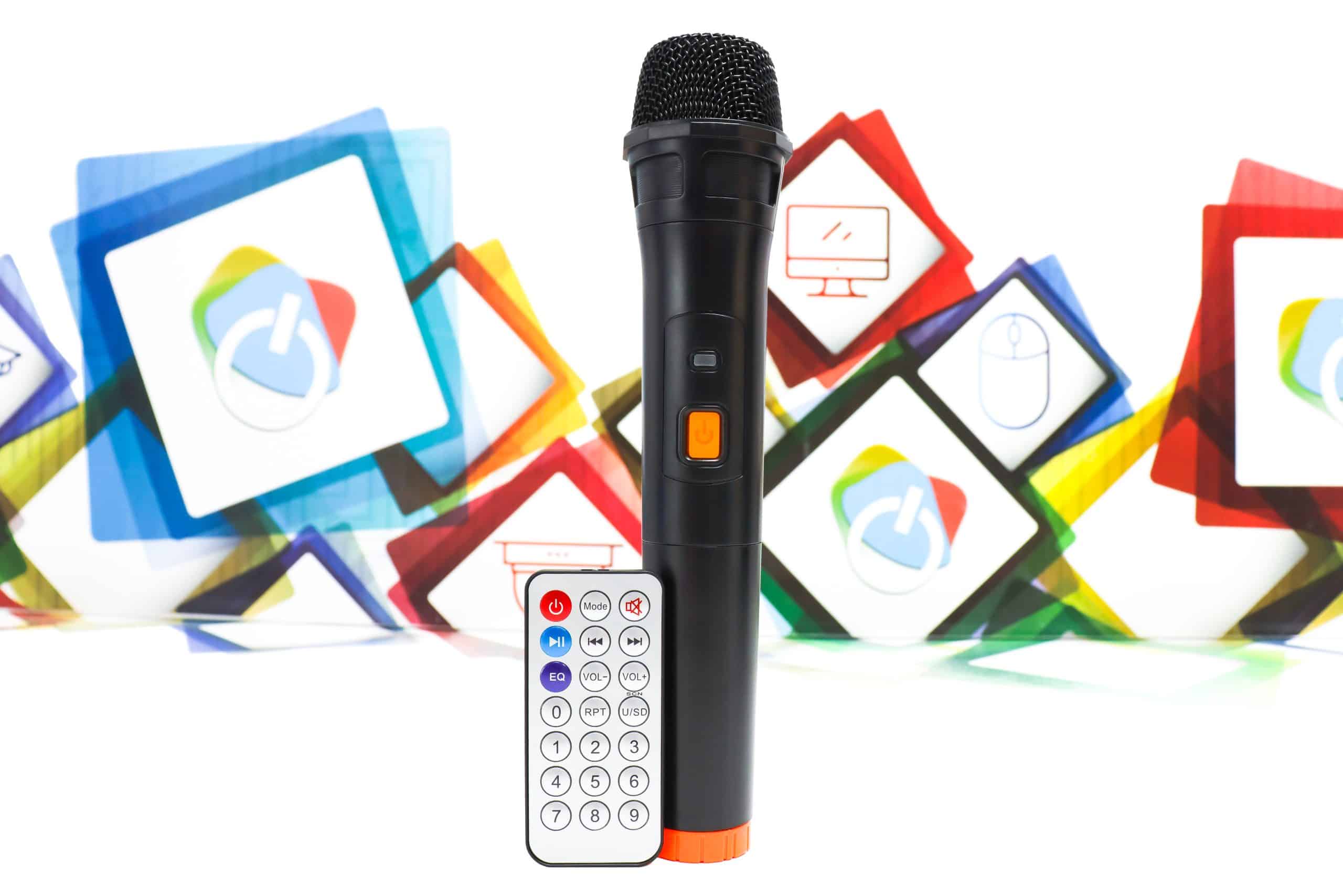 Karaoke bežični zvučnik sa mikrofonom Gigatech BSK-200 - Slika 11