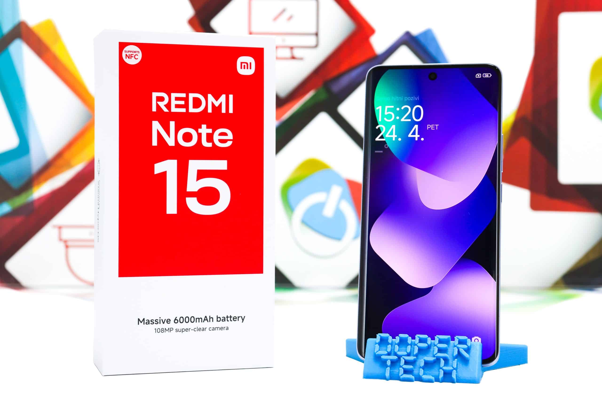 Smartphone Xiaomi Redmi Note 15 8GB/256GB Mist Purple