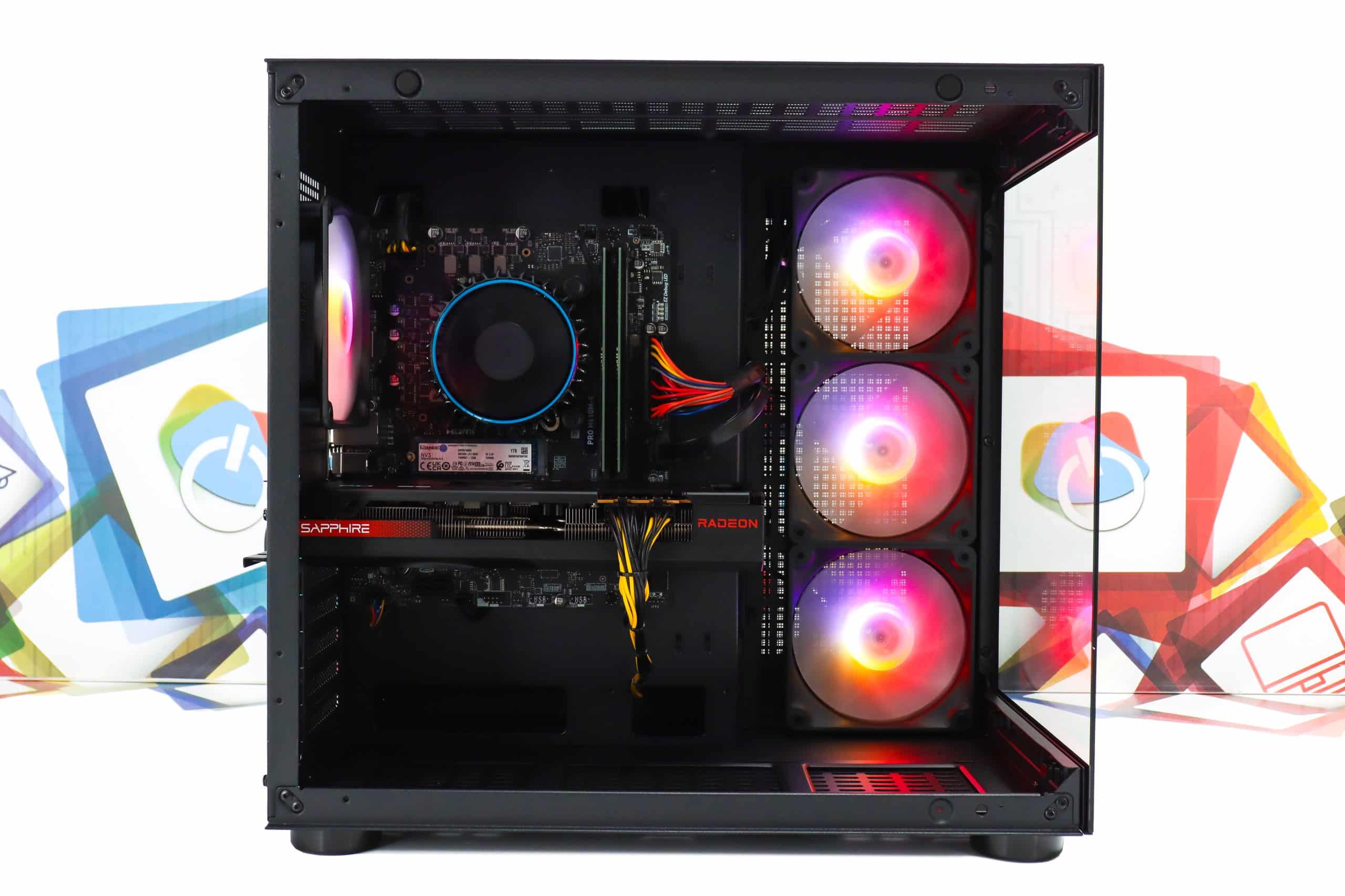 Gaming PC Cougar FV150-09 i5-12400F RX 7600 XT 1TB SSD 16GB DDR5 - Slika 8