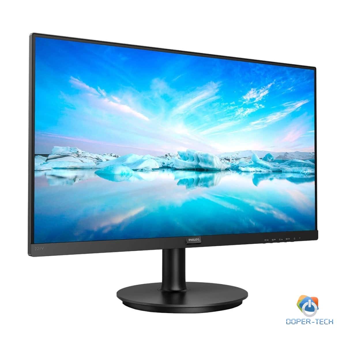 Monitor LED Philips 221V8/00 , V-line, 21.5" 1920x1080 at 75Hz, 16:9, VA, 4000:1, 4ms, 200nits, 178/178, Anti-glare, 3H, Black, Tilt, Bezel Less VESA, VGA, HDMI, 3 Years