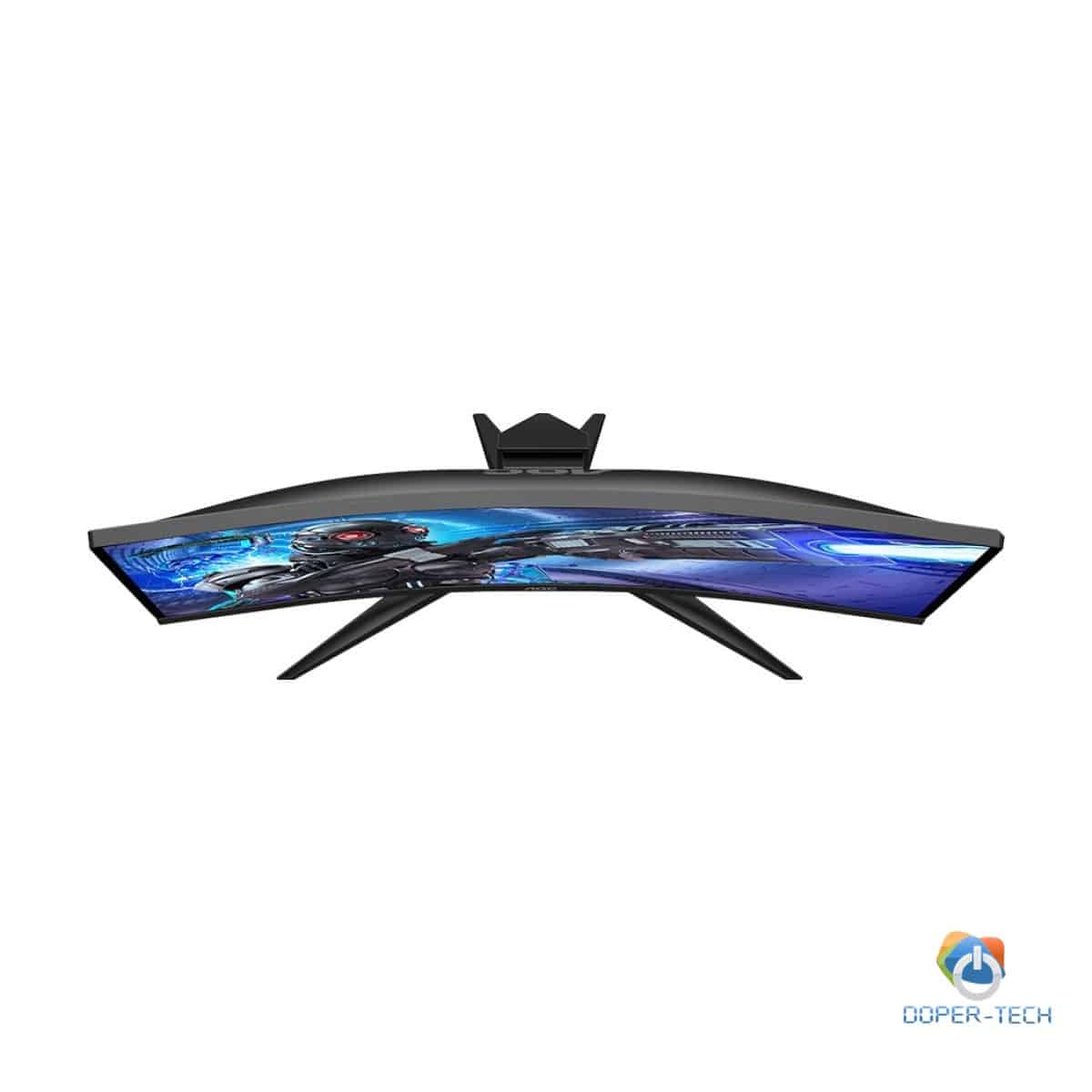 AOC Monitor LED C32G2ZE 32” Gaming Curved 240Hz (31.5“, 16:9, 1920x1080, VA, Antiglare + 3H, 240Hz, 300 cd/m², 4000:1, 1 ms, 2xHDMI, DP, Tilt, Frameless) Black-Red, 3y