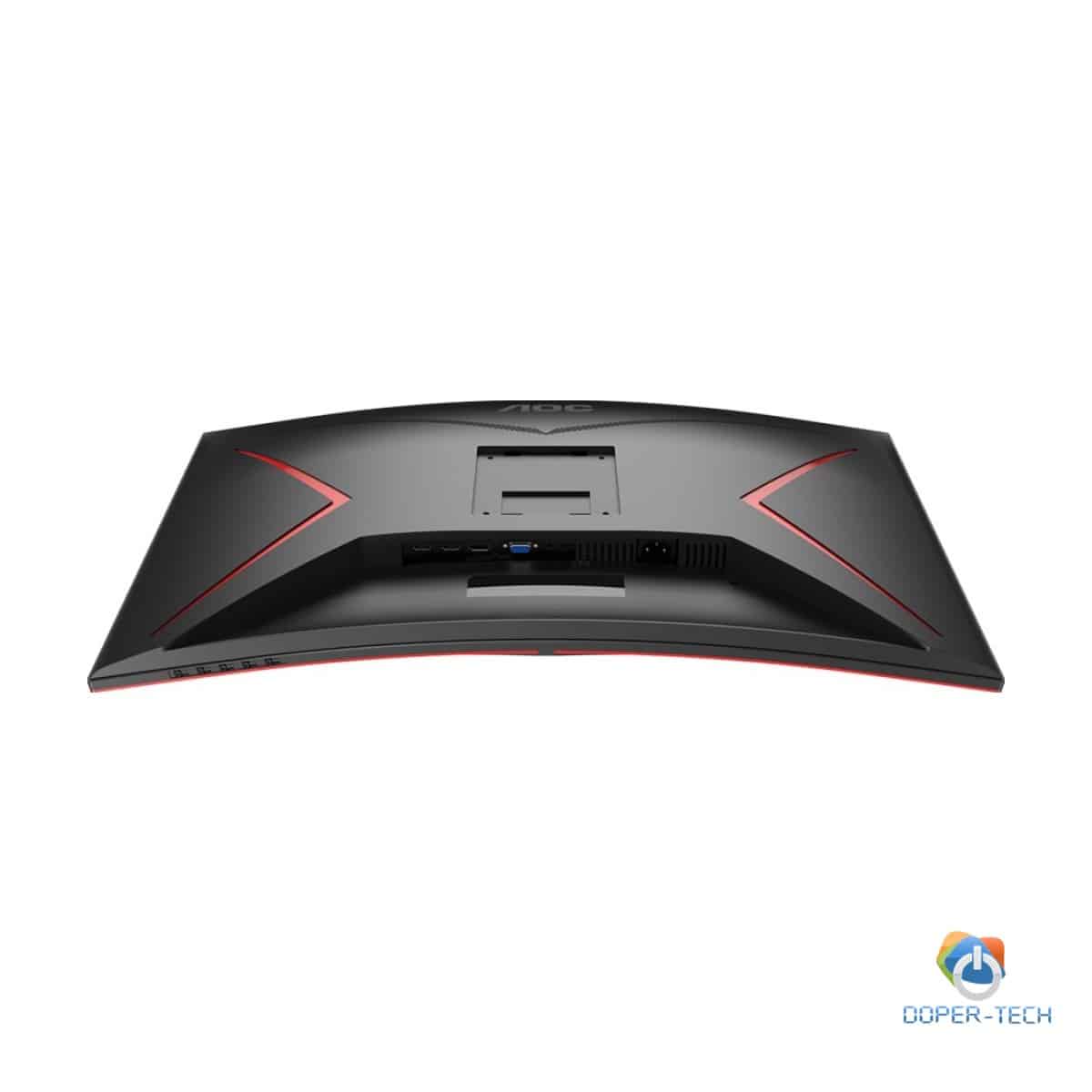 AOC Monitor LED C32G2ZE 32” Gaming Curved 240Hz (31.5“, 16:9, 1920x1080, VA, Antiglare + 3H, 240Hz, 300 cd/m², 4000:1, 1 ms, 2xHDMI, DP, Tilt, Frameless) Black-Red, 3y