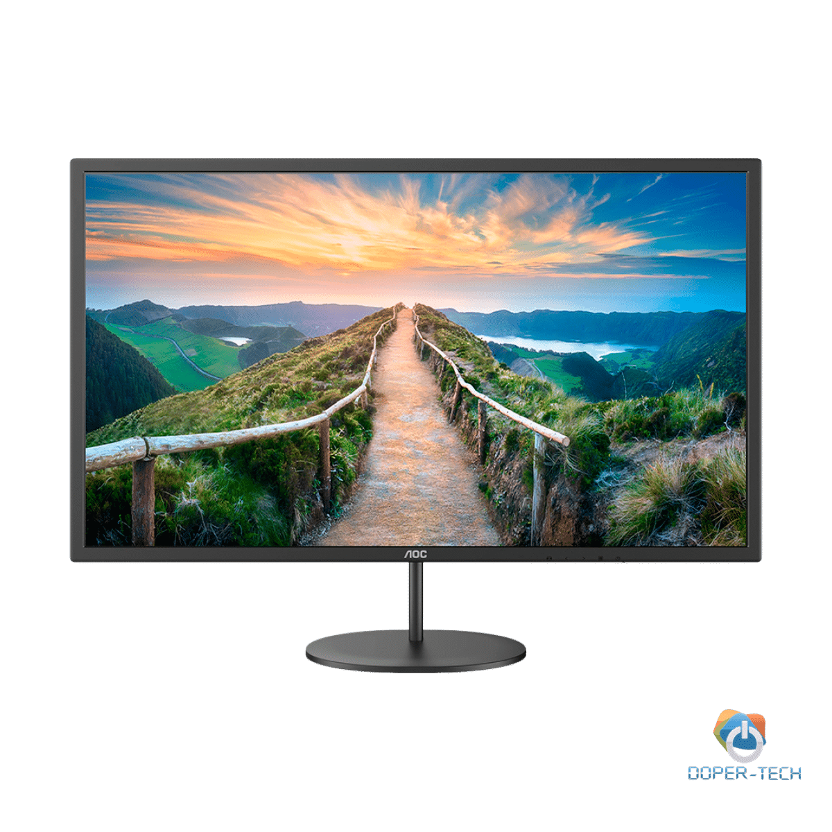AOC Monitor Q32V4 31.5" LED, 2560x1440 (QHD), Antiglare, 75Hz, 1000:1, 4ms, IPS, HDMI, DisplayPort, Tilt Adjustment, Speakers 2 W x 2, Low Blue Light, 3-year warranty