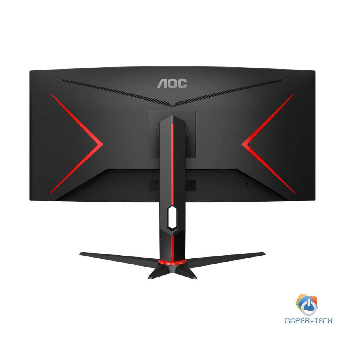 AOC Monitor Gaming CU34G2XP 34” Curved VA, 21:9, 3440x1440, 180Hz, 1ms, 430 cd/m2, 4000:1, HDMI, DP, PbP, PiP, Ergonomic, Black-Red, VESA 3y