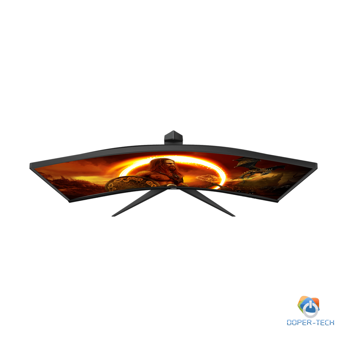 AOC Monitor Gaming CU34G2XP 34” Curved VA, 21:9, 3440x1440, 180Hz, 1ms, 430 cd/m2, 4000:1, HDMI, DP, PbP, PiP, Ergonomic, Black-Red, VESA 3y
