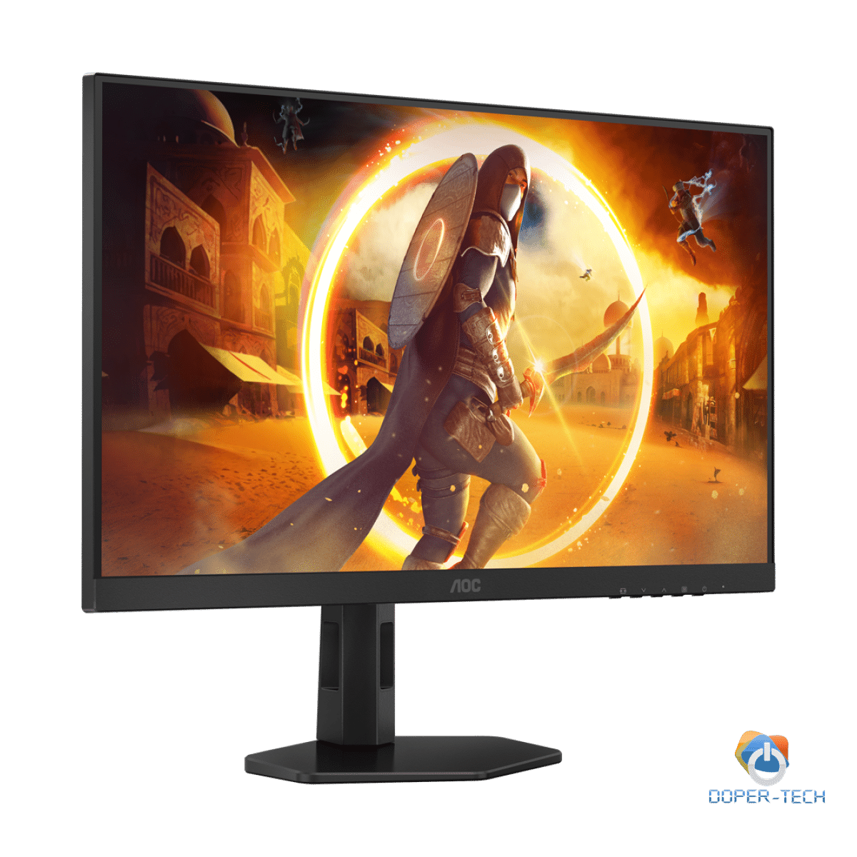 AOC Monitor Q27G4XF 27" Fast IPS 2560x1440 Antiglare 180Hz, HDR 10, 0.5ms, 1000:1, HDMI, DP, Full Ergo, Adaptive Sync 3y