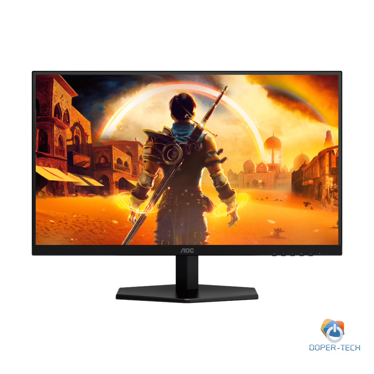 AOC Monitor Gaming 27G42E 27" Fast IPS, 1920x1080, 180Hz, 1ms (GTG), 300 cd/m2, 1000:1, Adaptive Sync, G-Sync Compatible, HDR10, 1xHDMI, 1xDP, Tilt