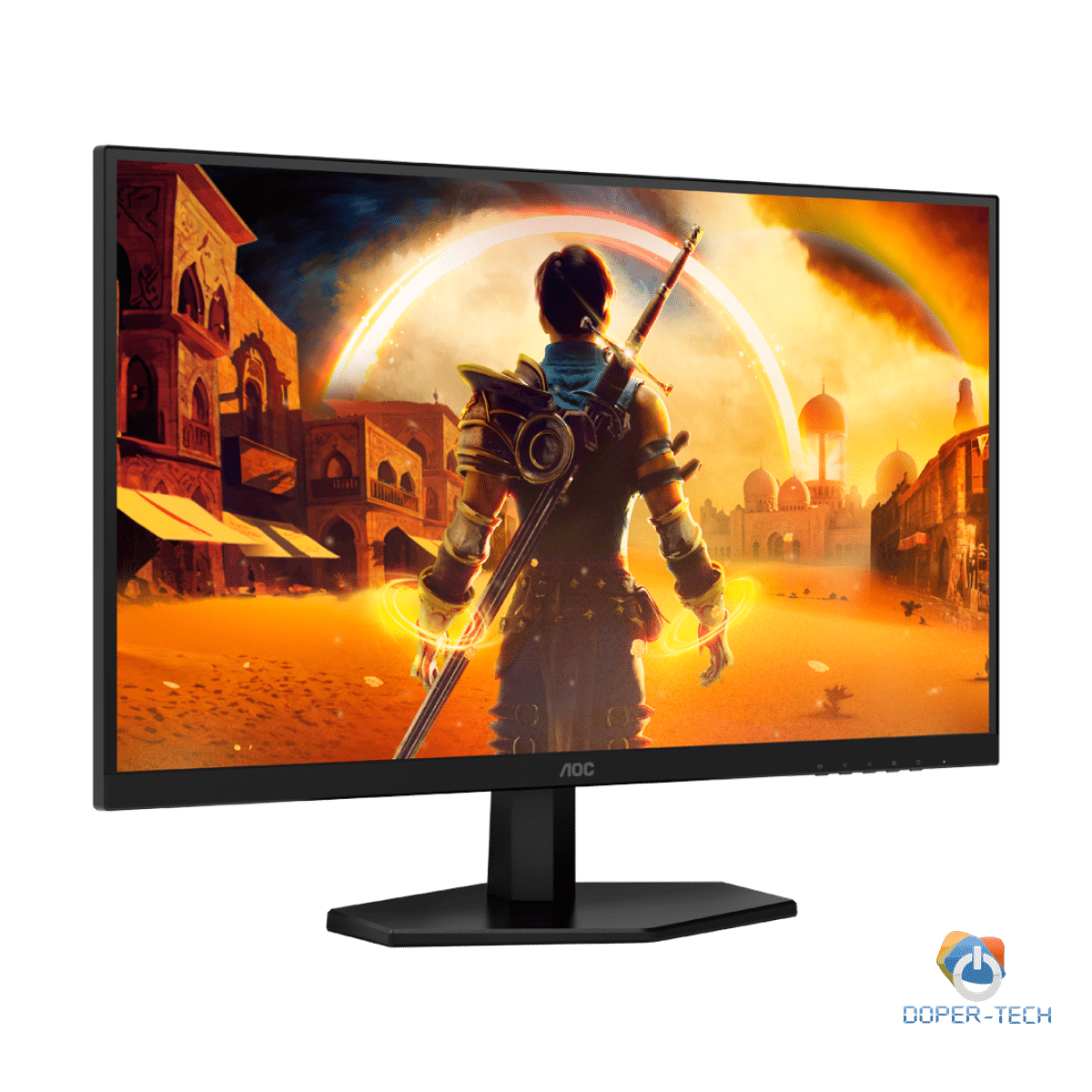 AOC Monitor Gaming 27G42E 27" Fast IPS, 1920x1080, 180Hz, 1ms (GTG), 300 cd/m2, 1000:1, Adaptive Sync, G-Sync Compatible, HDR10, 1xHDMI, 1xDP, Tilt