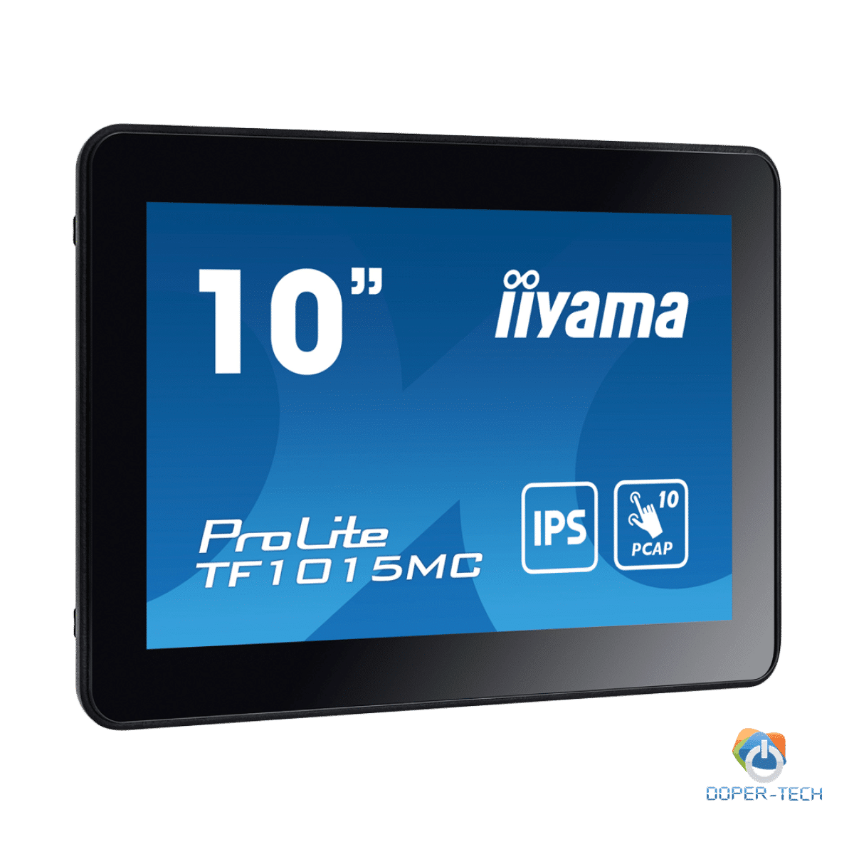 The ProLite TF1015MC (10.1 inch) uses PCAP touch technology and is built into an eye catching bezel with edge-to-edge glass. Equipped with a foam seal finish it supports seamless integration into kiosks and provides IP65 rating.