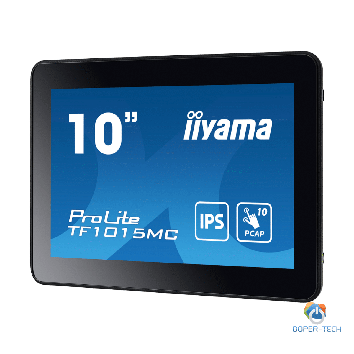 The ProLite TF1015MC (10.1 inch) uses PCAP touch technology and is built into an eye catching bezel with edge-to-edge glass. Equipped with a foam seal finish it supports seamless integration into kiosks and provides IP65 rating.