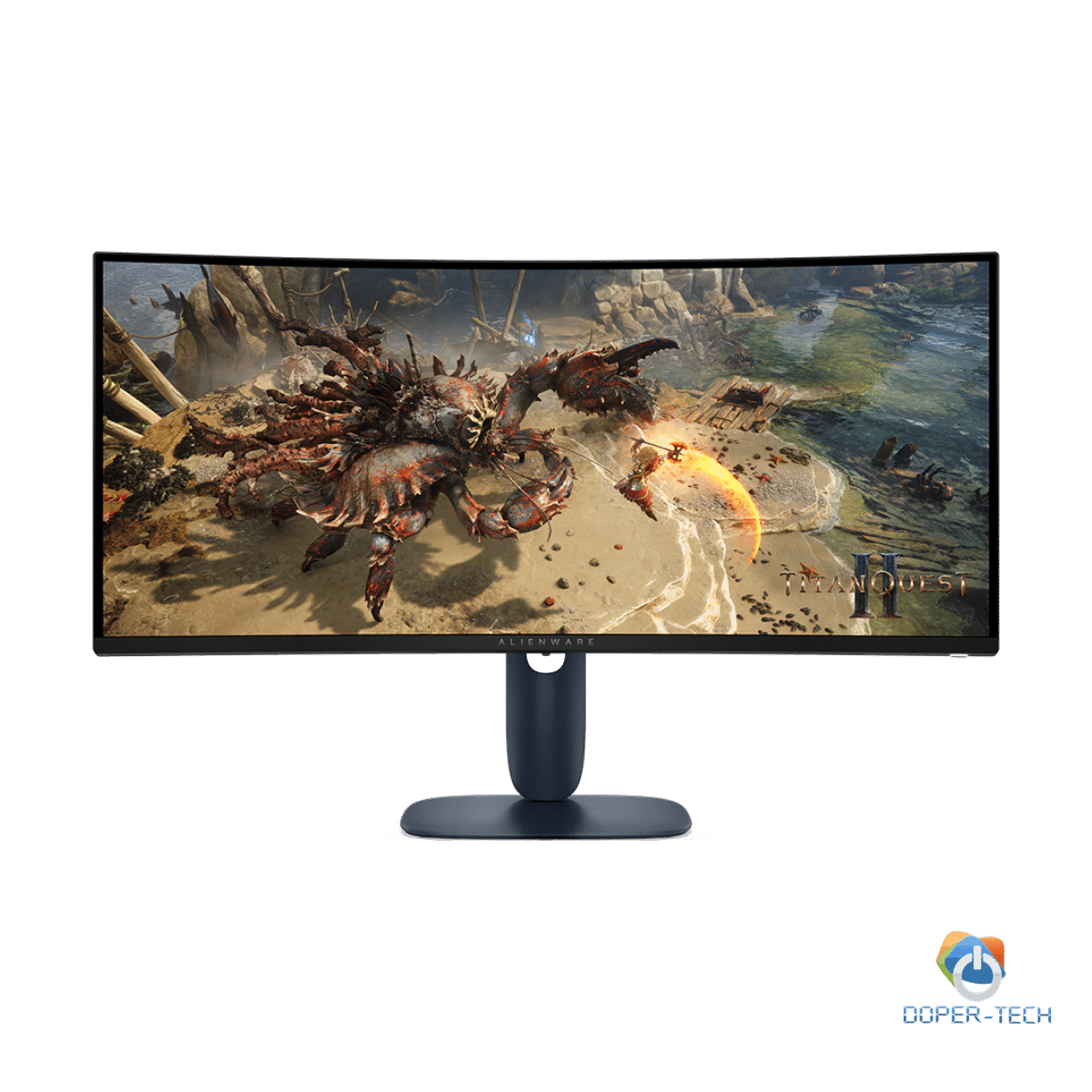 Monitor Alienware 34 Gaming AW3425DWM Curved, 3440x1440, WQHD, 180Hz, VA Antiglare, 21:9, 3000:1, 400 cd/m2, AMD FreeSync+ VESA, 4ms/2ms/1ms, 178/178, DP, 2xHDMI, 2xUSB-A, USB-B, Tilt, Pivot, Height Adjust, 3Y