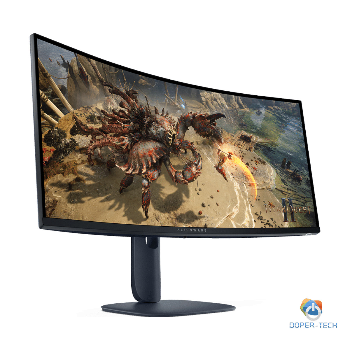 Monitor Alienware 34 Gaming AW3425DWM Curved, 3440x1440, WQHD, 180Hz, VA Antiglare, 21:9, 3000:1, 400 cd/m2, AMD FreeSync+ VESA, 4ms/2ms/1ms, 178/178, DP, 2xHDMI, 2xUSB-A, USB-B, Tilt, Pivot, Height Adjust, 3Y