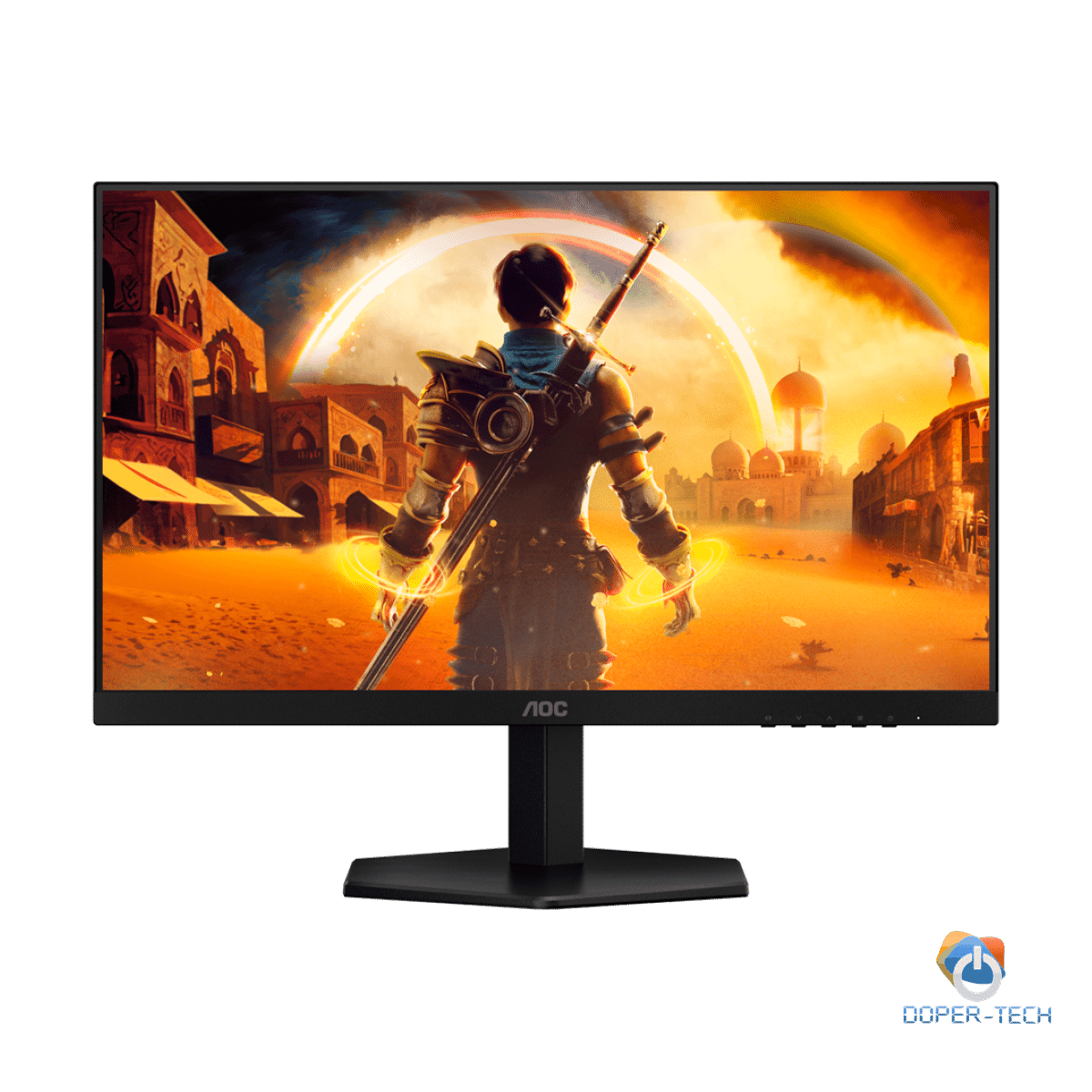 AOC Monitor Gaming 24G42E 23.8" Fast IPS, 1920x1080, 180Hz, 1ms (GTG), 300 cd/m2, 1000:1, Adaptive Sync, G-Sync Compatible, HDR10, 1xHDMI, 1xDP, Tilt