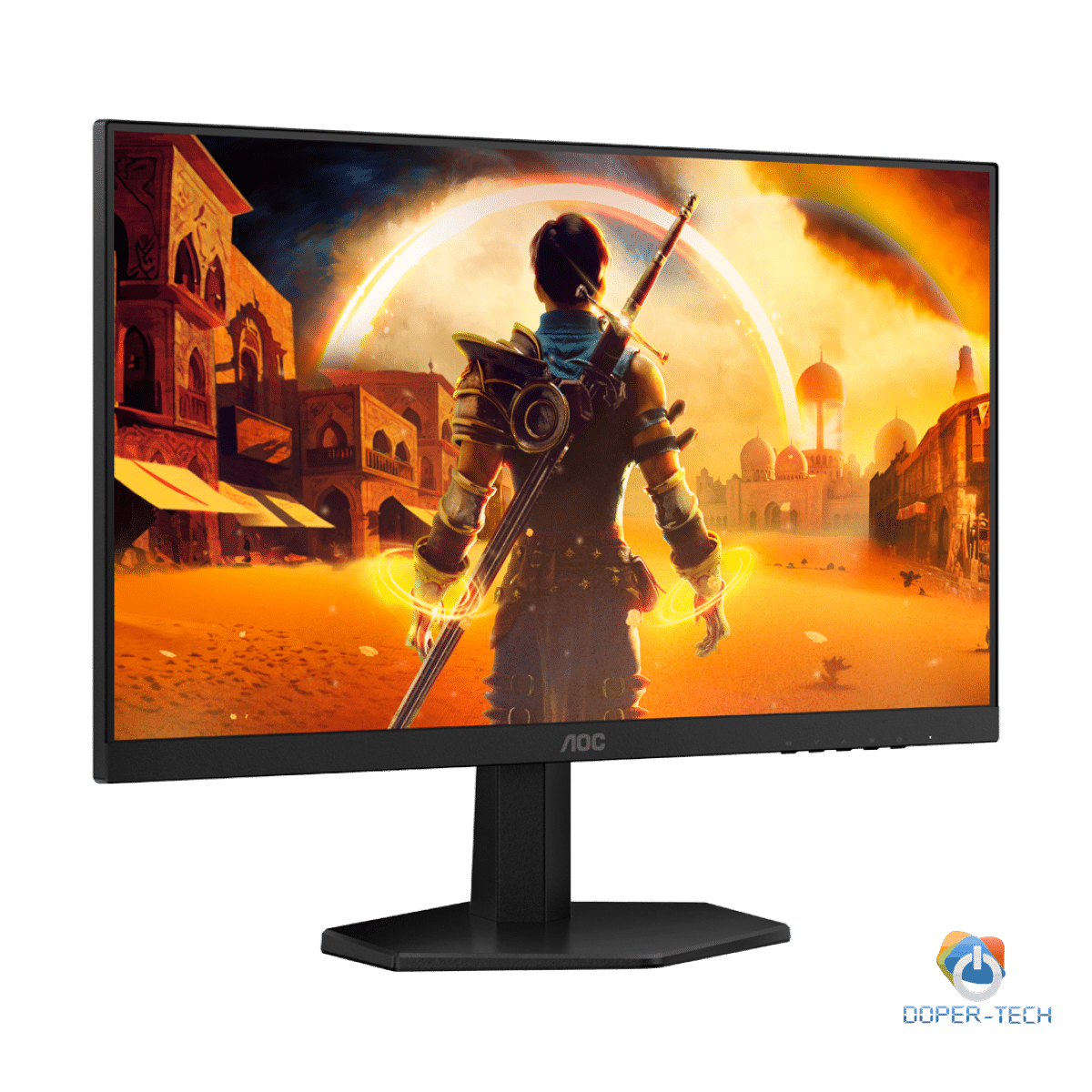 AOC Monitor Gaming 24G42E 23.8" Fast IPS, 1920x1080, 180Hz, 1ms (GTG), 300 cd/m2, 1000:1, Adaptive Sync, G-Sync Compatible, HDR10, 1xHDMI, 1xDP, Tilt