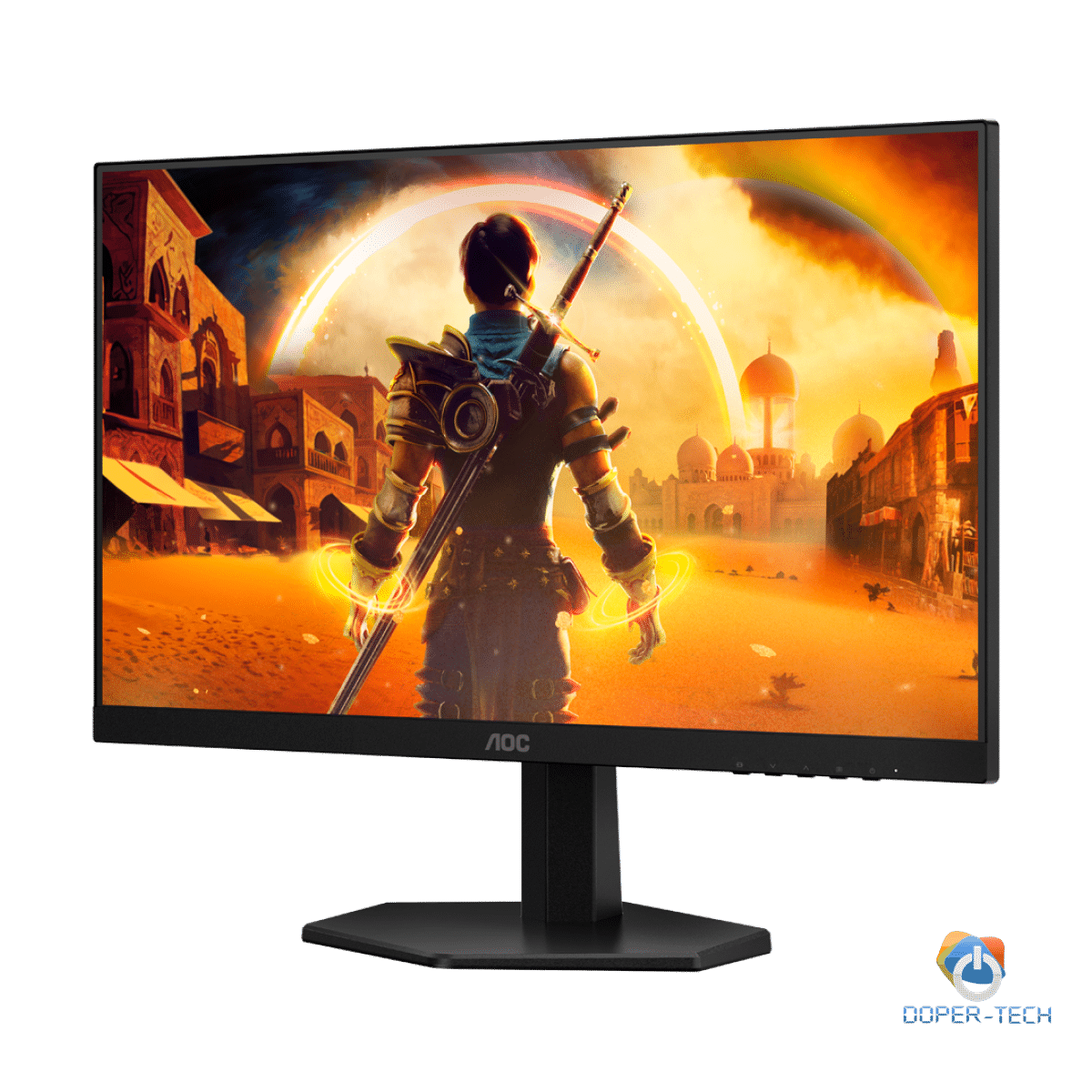 AOC Monitor Gaming 24G42E 23.8" Fast IPS, 1920x1080, 180Hz, 1ms (GTG), 300 cd/m2, 1000:1, Adaptive Sync, G-Sync Compatible, HDR10, 1xHDMI, 1xDP, Tilt