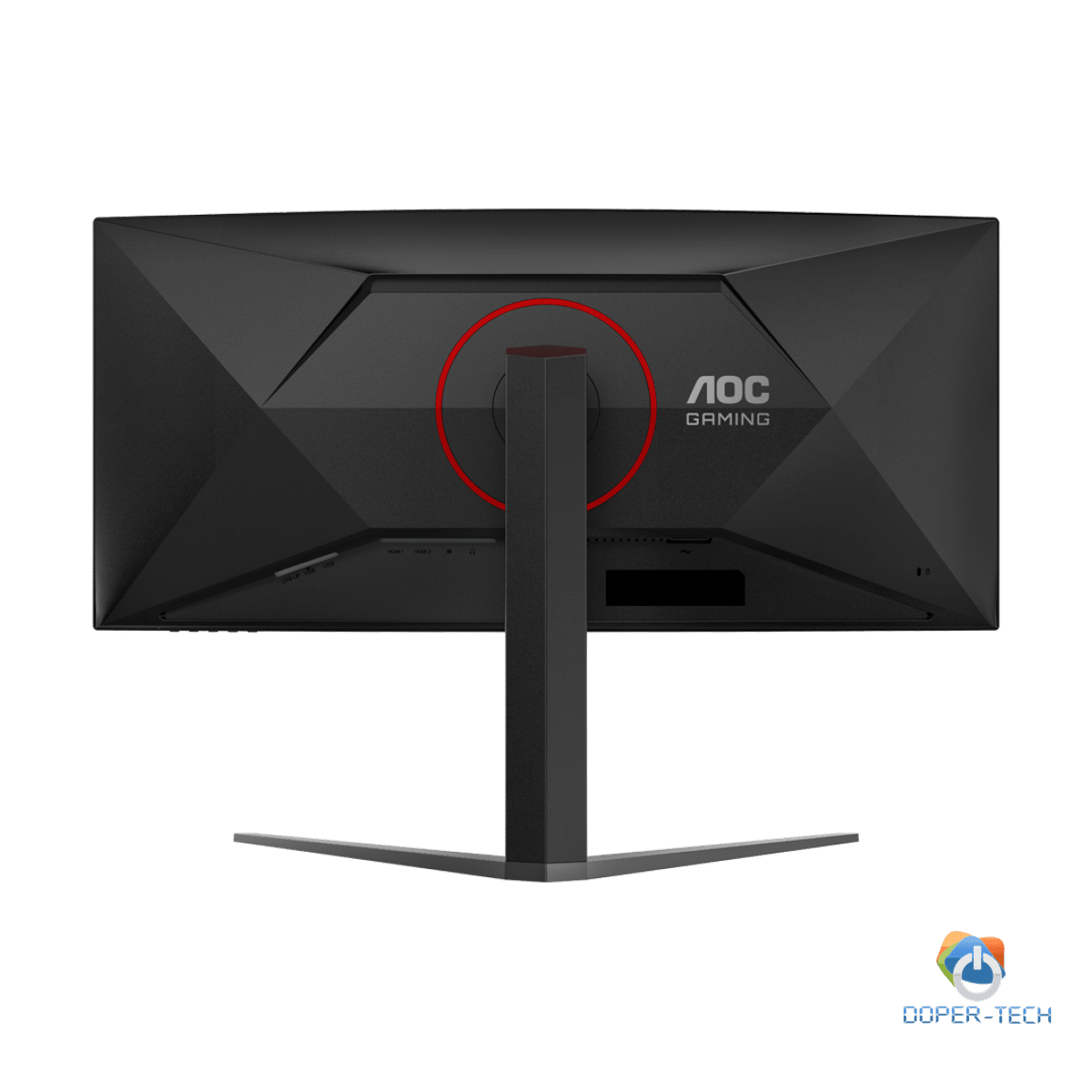 AOC Monitor Gaming CU34G4Z 34" Curved Fast VA, WQHD 3440x1440, 240Hz, 1500R, 1ms, DisplayHDR 400, Adaptive Sync, 2x HDMI 2.1, 1x DP 1.4, USB hub, Ergonomic