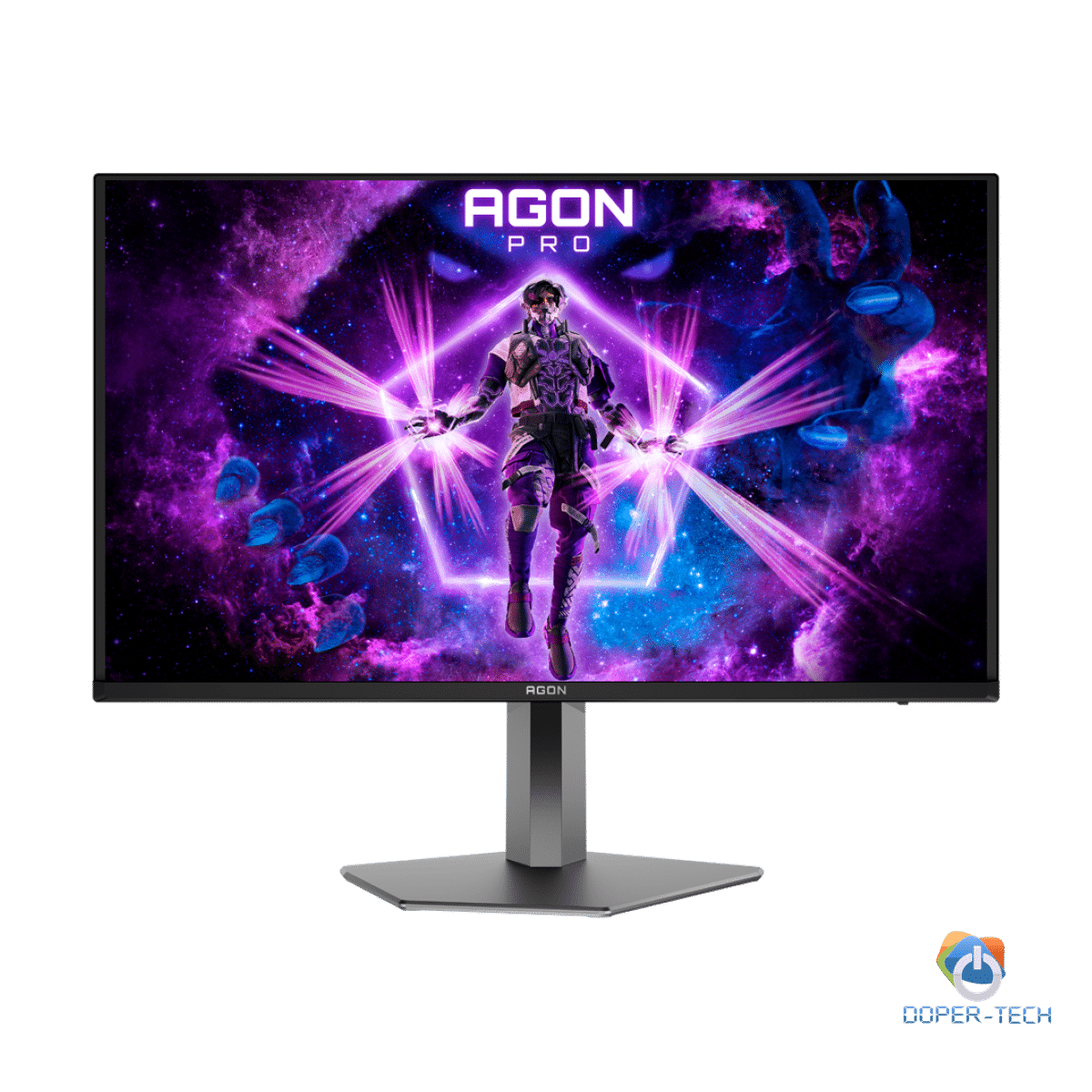 AOC Agon PRO AG326UD 31.5" QD-OLED Gaming Monitor, 4K UHD 3840x2160, 165Hz, 0.03ms, DisplayHDR 400, Adaptive Sync, G-Sync Compatible, 2x HDMI 2.1, 1x DP 1.4, USB hub, Full Ergo, Speakers