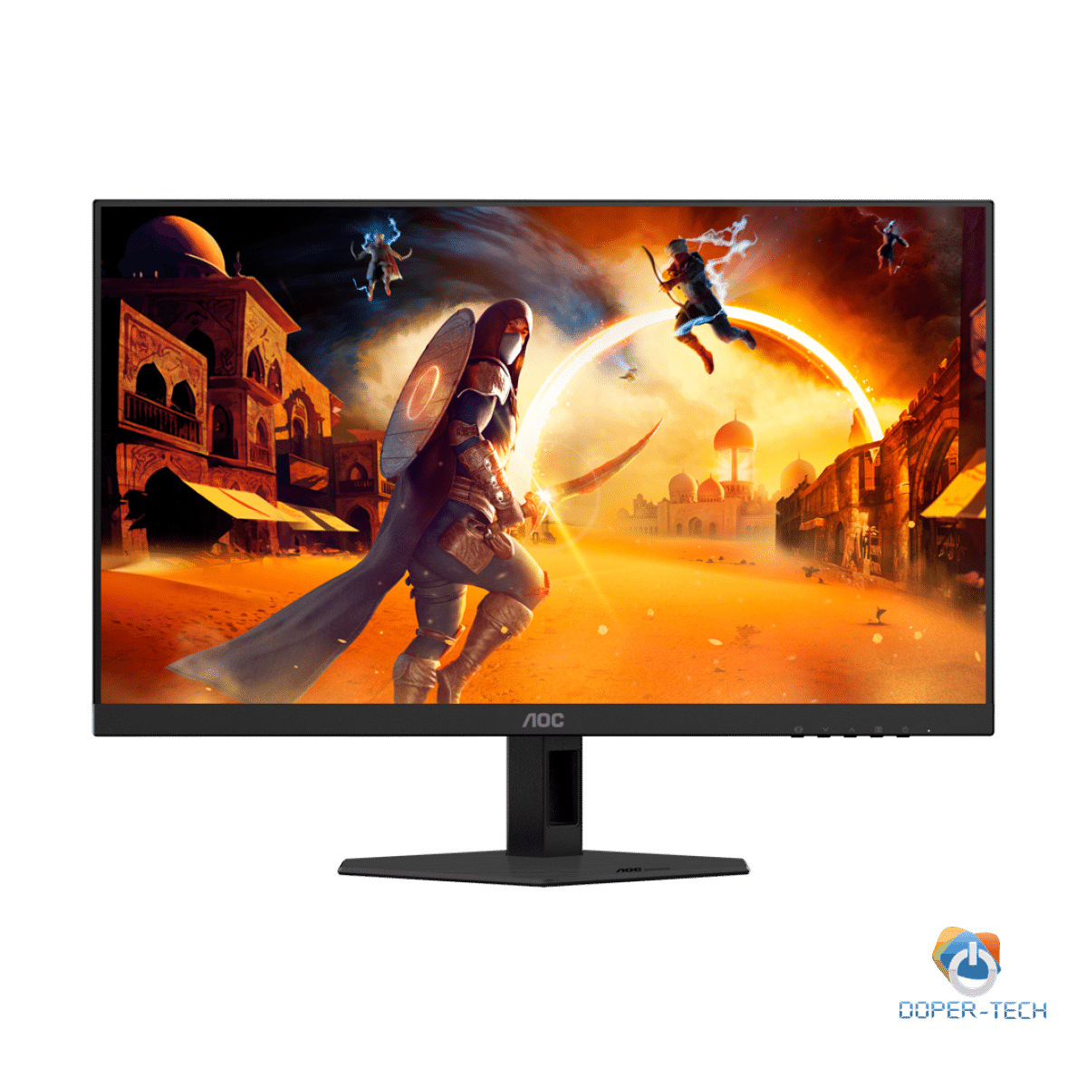 AOC Monitor Gaming 27G4HRE 27" Fast IPS, 1920x1080, 200Hz, 0.5ms MPRT (1ms GtG), 300 cd/m2, 1000:1, Adaptive Sync, G-Sync Compatible, HDR10, 2x HDMI, 1x DP, Speakers, Tilt