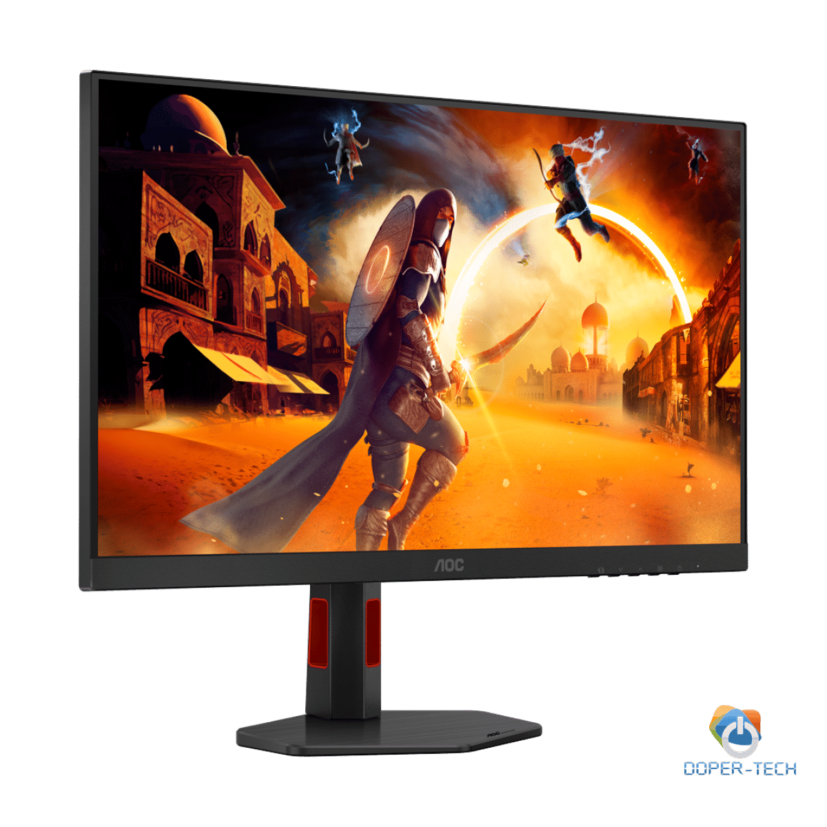 AOC Monitor Gaming Q27G4ZR 27" Fast IPS, 2560x1440, 240Hz (260Hz OC), 0.3ms MPRT (1ms GtG), 400 cd/m2, 1000:1, Adaptive Sync, G-SYNC compatible, HDR 400, 2x HDMI, 1x DP, Speakers, Full Ergo