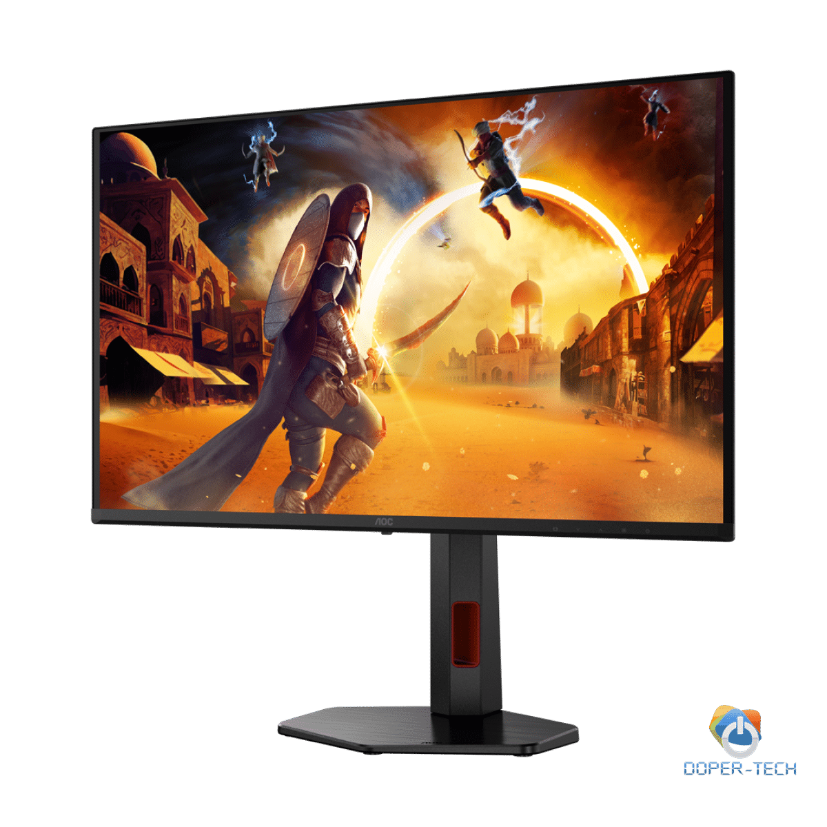 AOC Monitor LED Q27G4ZDR Gaming 27" QD - OLED 2560x1440 2H 240Hz PiP+PbP Full ERGO USB Hub DP HDMI 3y