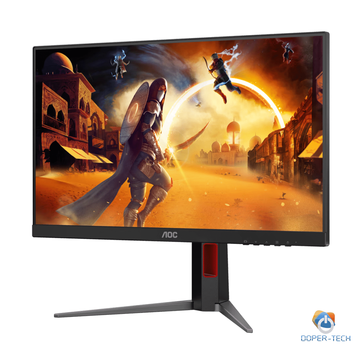 AOC Gaming Monitor 24G4HA 24" 200Hz Fast IPS, 1920x1080 FHD, 0.5ms MPRT / 1ms GtG, 1000:1, 178/178, Adaptive Sync / G-Sync Compatible, HDR10, 2xHDMI 2.0 / DP 1.4 / Audio Out + 2x2W, Full Ergo, Bl