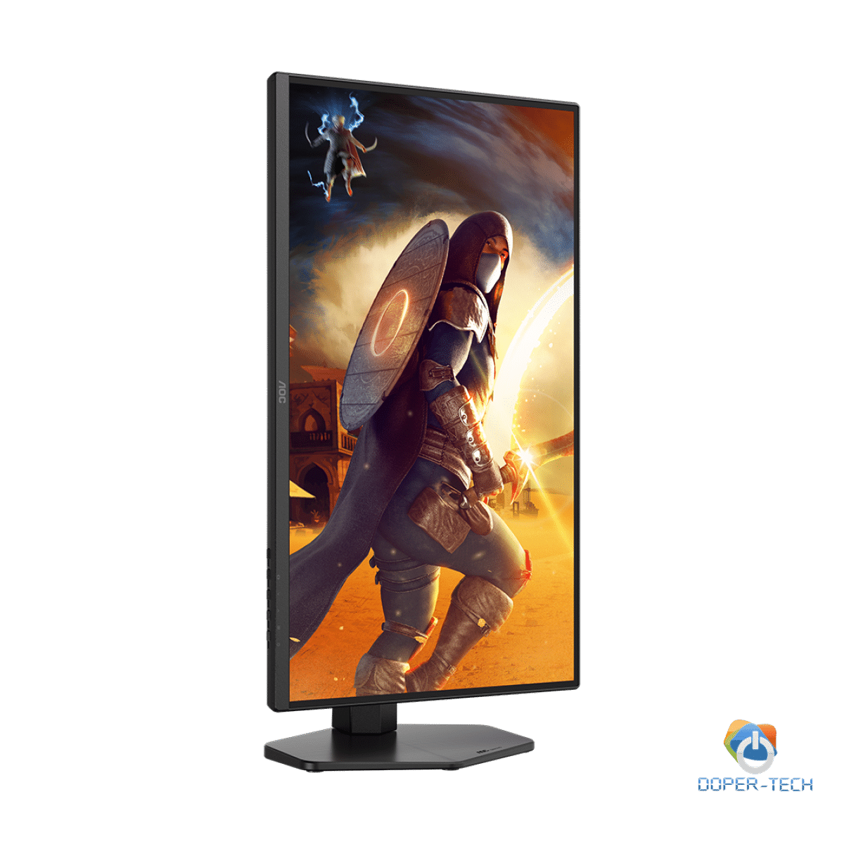 AOC MONITOR Q25G4SR, GAMING 25'', G, 300HZ, FAST IPS, 2560x1440, 0.3 MS, 80M:1, 300 CD/M, TILT, HEIGHT ADJUSTABLE, SWIVEL, PIVOT, 2X HDMI, DISPLAY PORT, 3YW, BLACK-RED