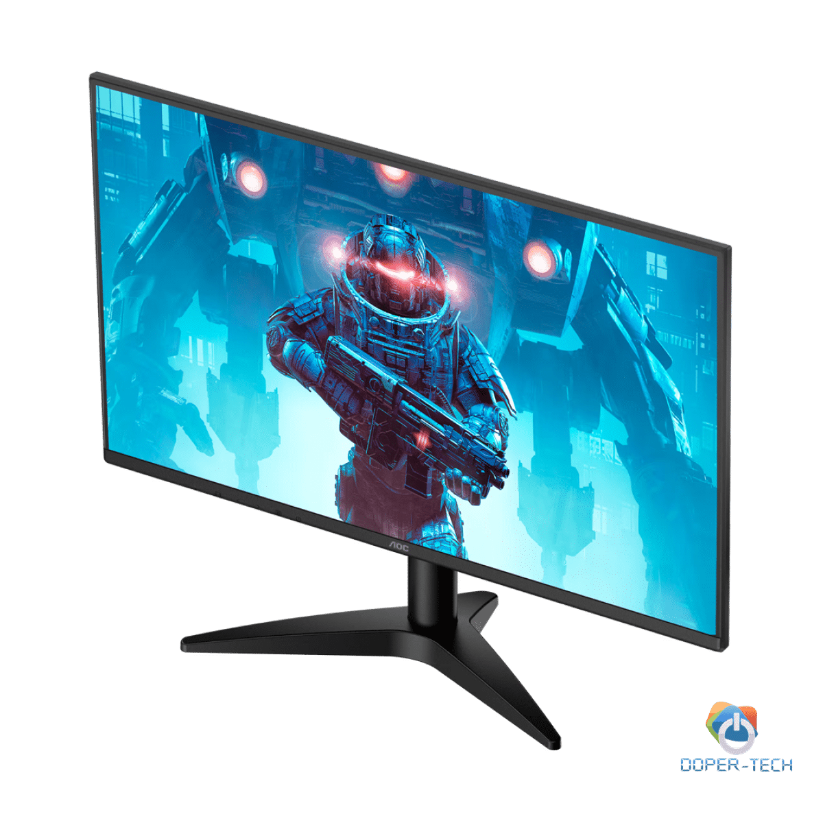 AOC Monitor LED 24B36X Gaming IPS 1920x1080 144Hz HDR10 0.5ms Adaptive Sync HDMI DP Audio Out Tilt 3y
