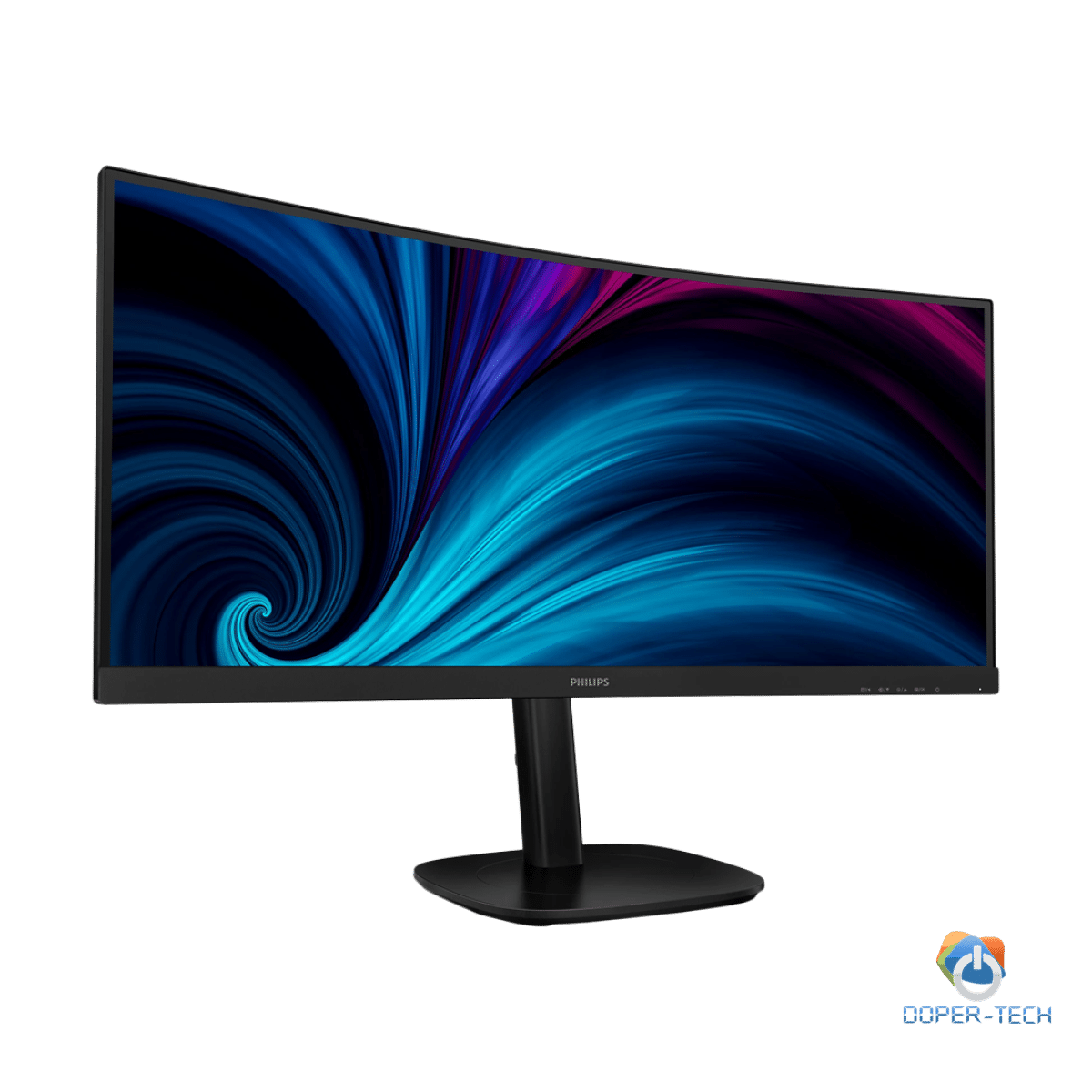 PHILIPS Monitor LED 34B2U3600C 34" 3440 x 1440 VA Curved Business monitor WQHD with USB-C 4ms Docking RJ45 USB-C 90W Speakers ERGo