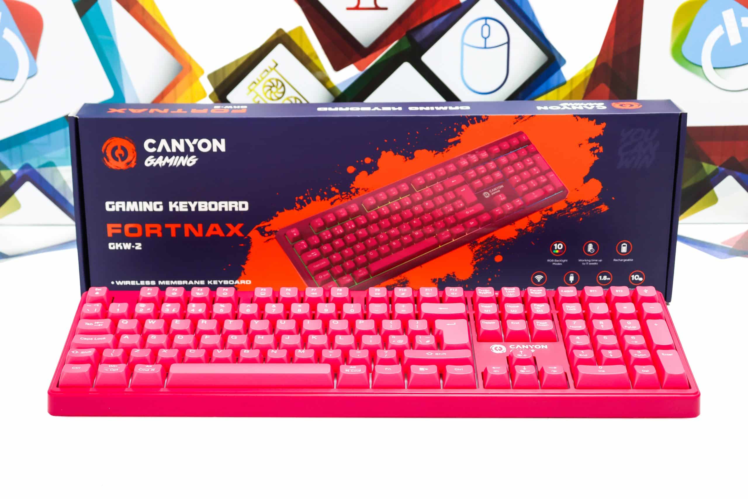 Gaming tipkovnica Canyon Fortnax GKW-2 membranska