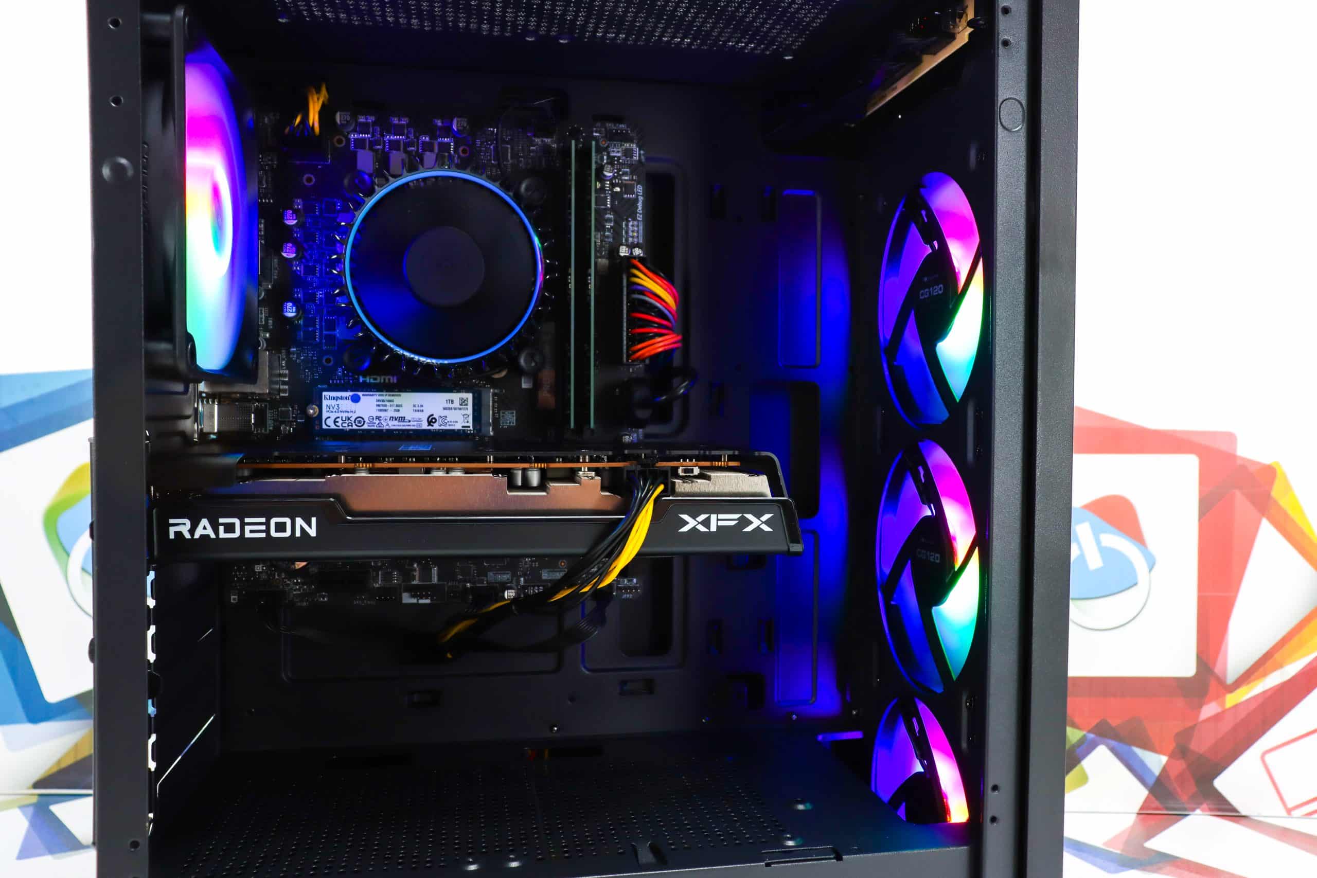 Gaming PC Cougar MX110-08 i5-12400F RX 7600 XFX 1TB SSD 16GB DDR5 - Slika 9