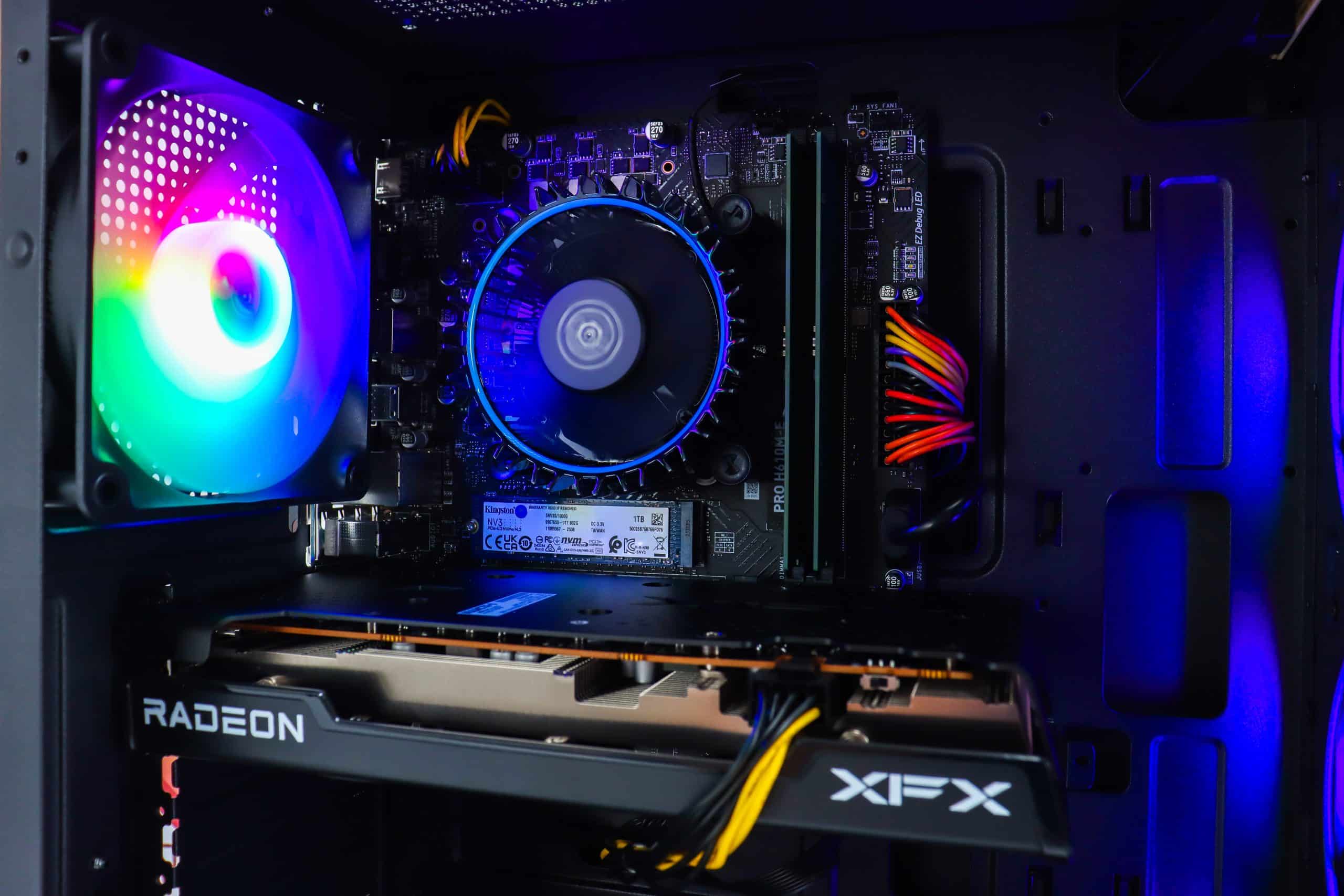 Gaming PC Cougar MX110-08 i5-12400F RX 7600 XFX 1TB SSD 16GB DDR5 - Slika 11