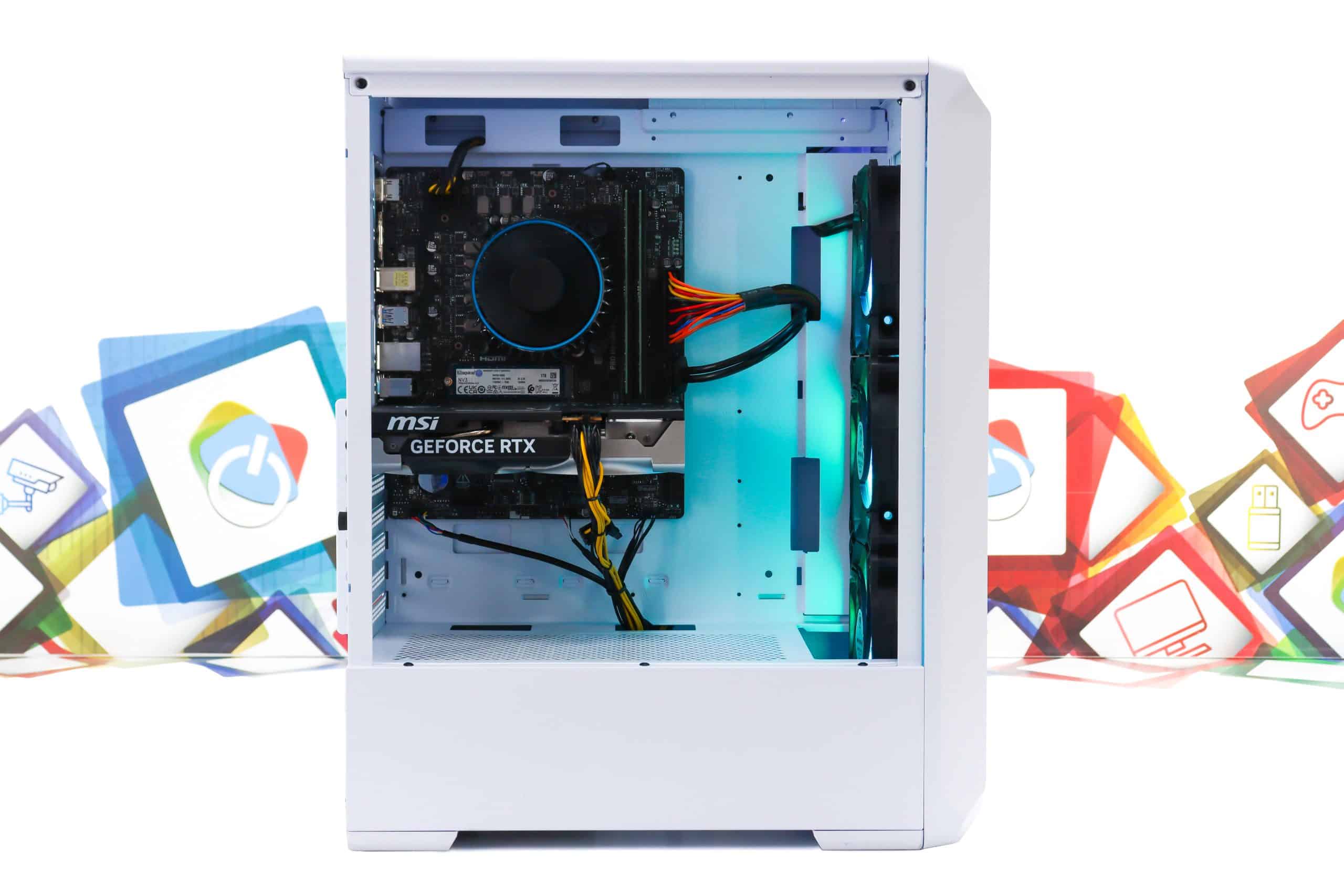 Gaming PC Archon 2 Mesh-59W i5-12400F RTX 5060 1TB SSD 16GB DDR5 - Slika 6