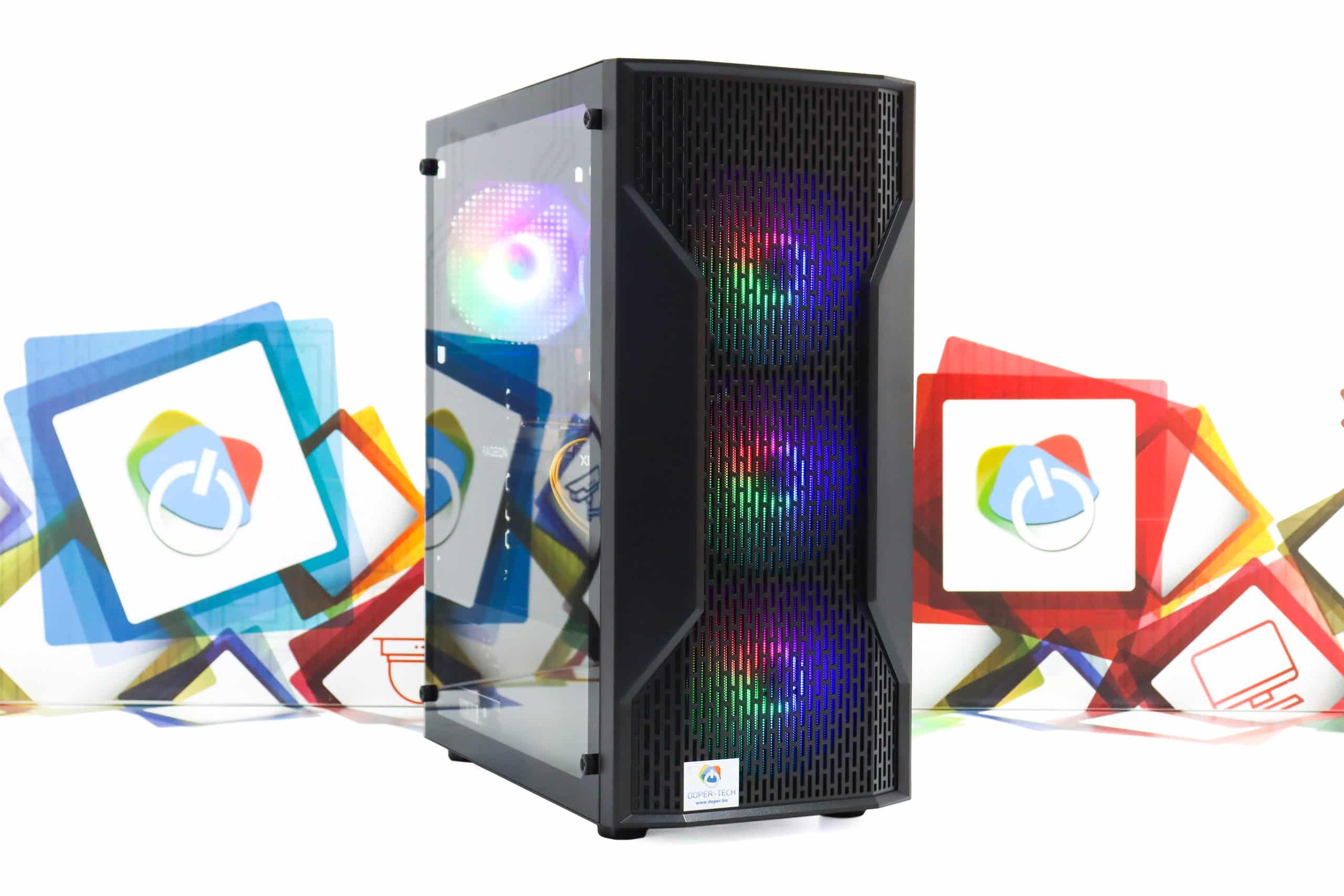 Gaming PC Cougar MX110-09 R5 3600 RX 7600 256GB SSD 16GB DDR4 - Slika 3