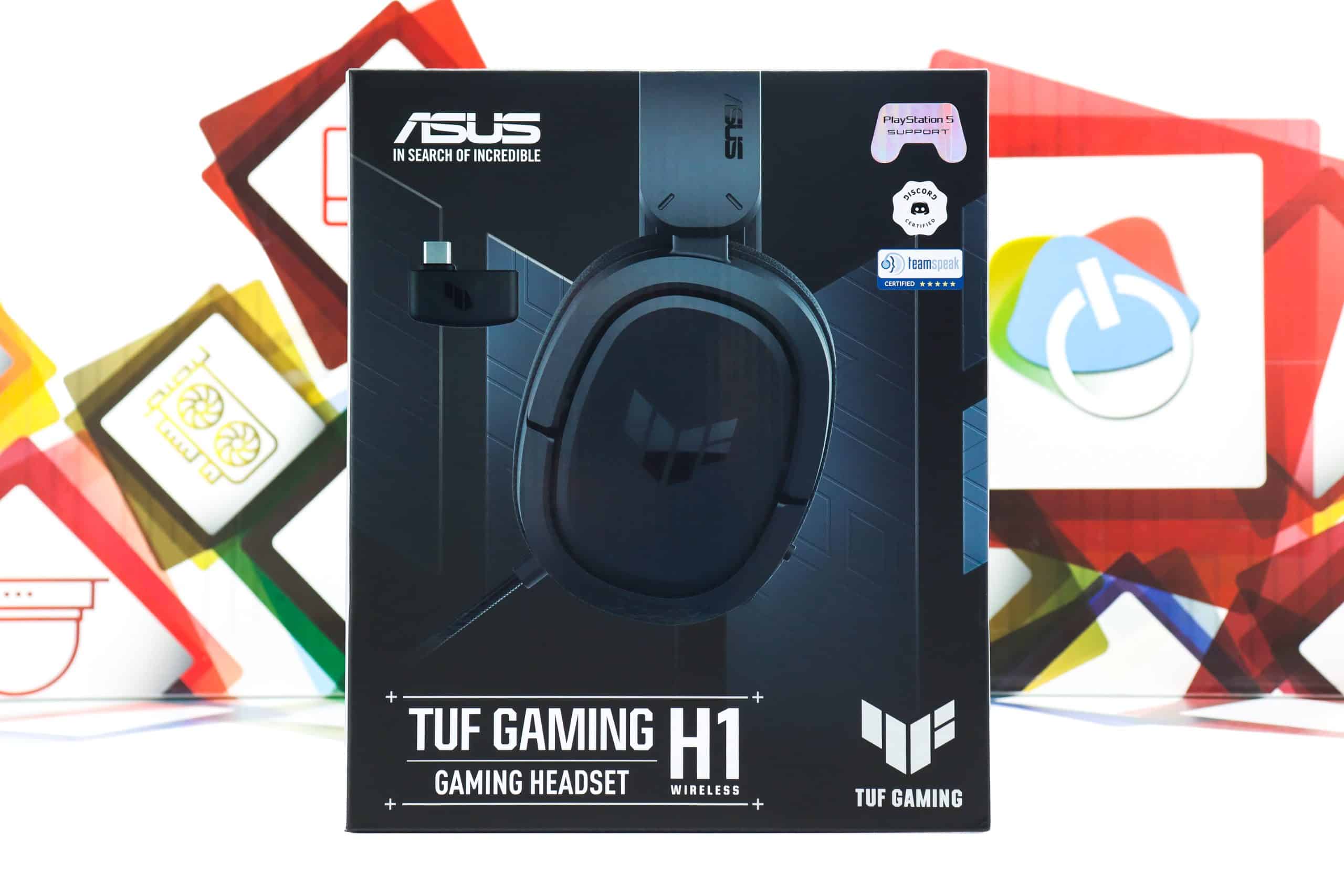 Wireless gaming slušalice Asus TUF Gaming H1 WL