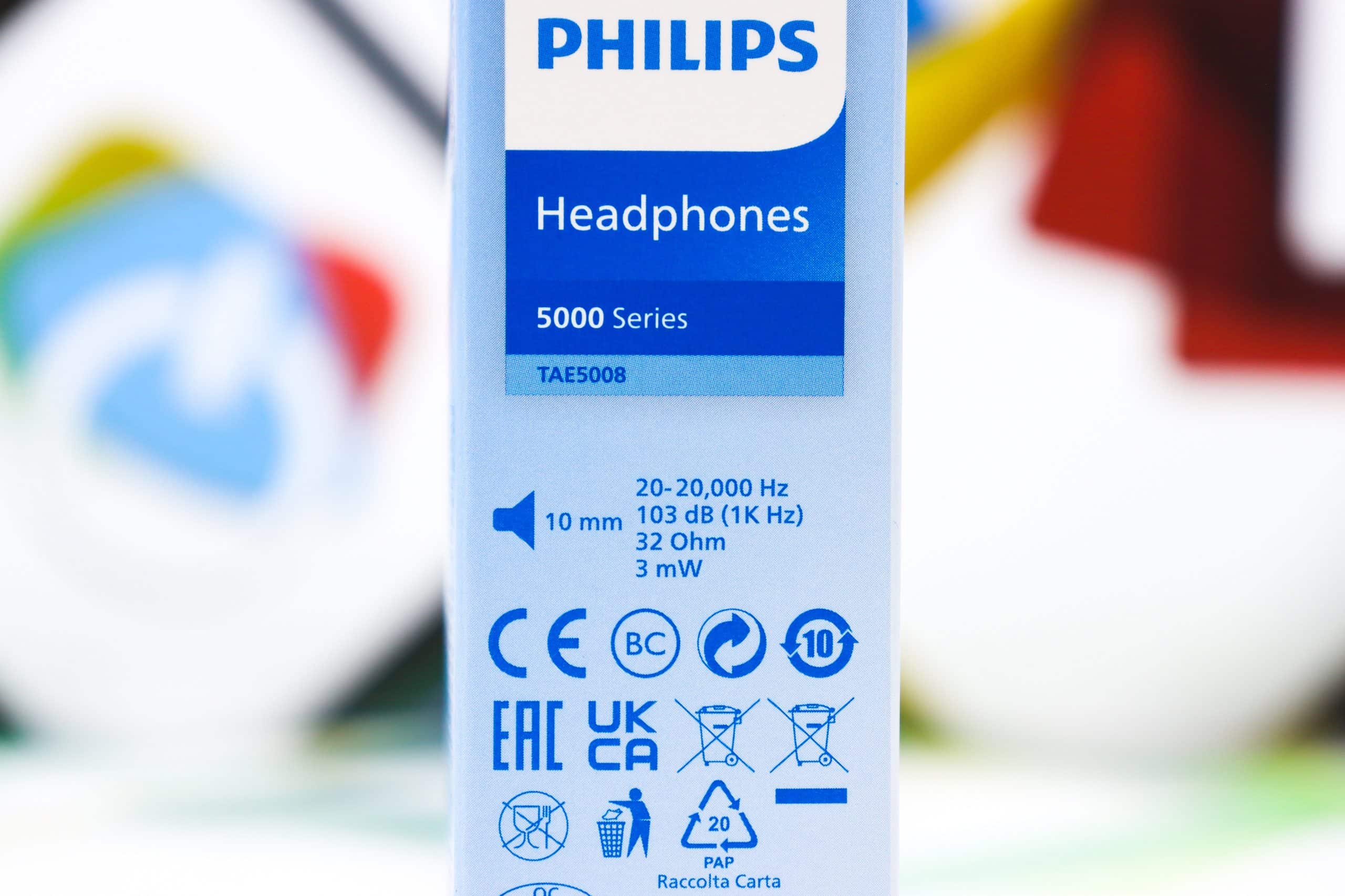 Slušalice Philips TAE5008BK 5000 Series - Slika 3