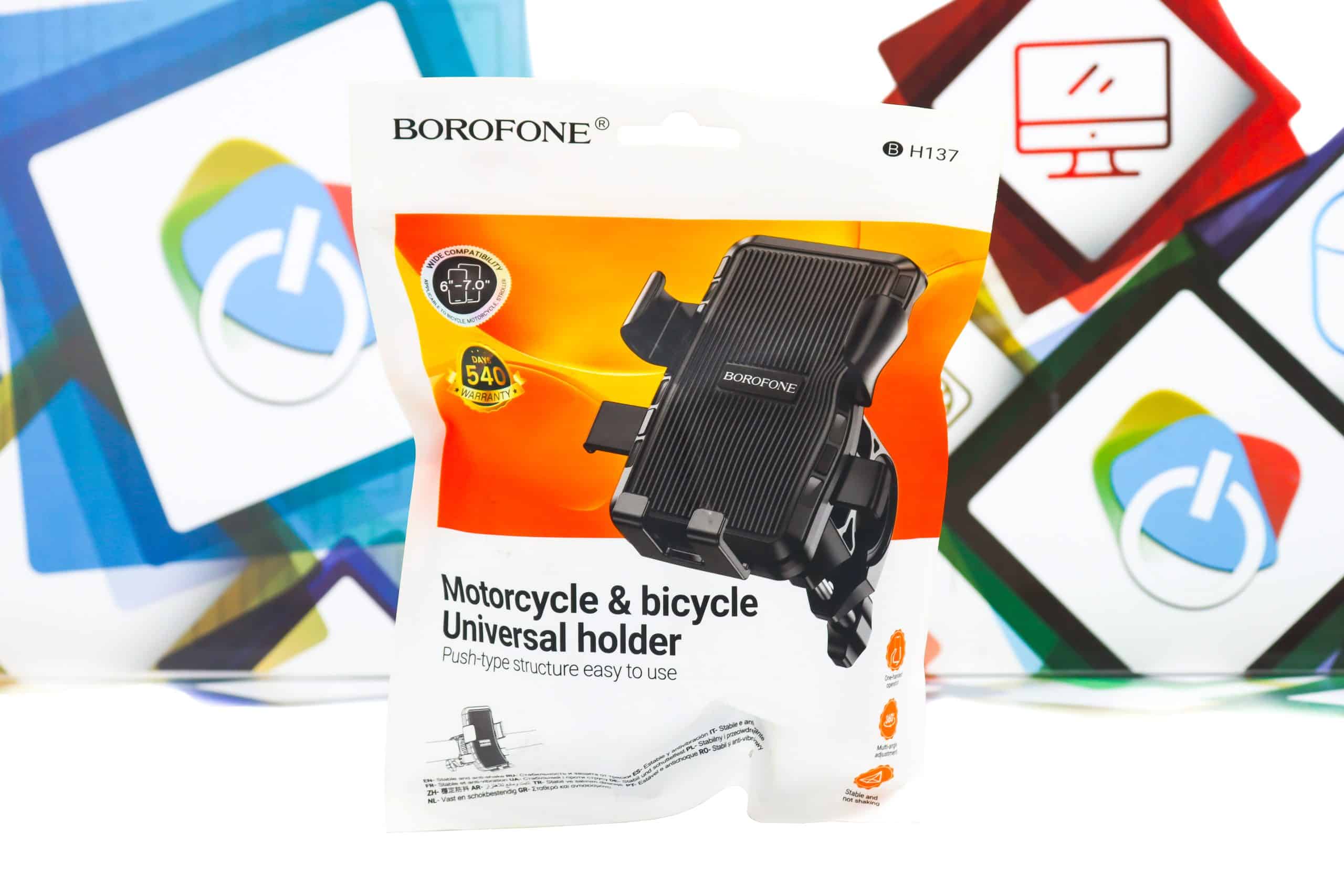 Nosač mobitela za romobil, bicikl ili motocikl Borofone BH137