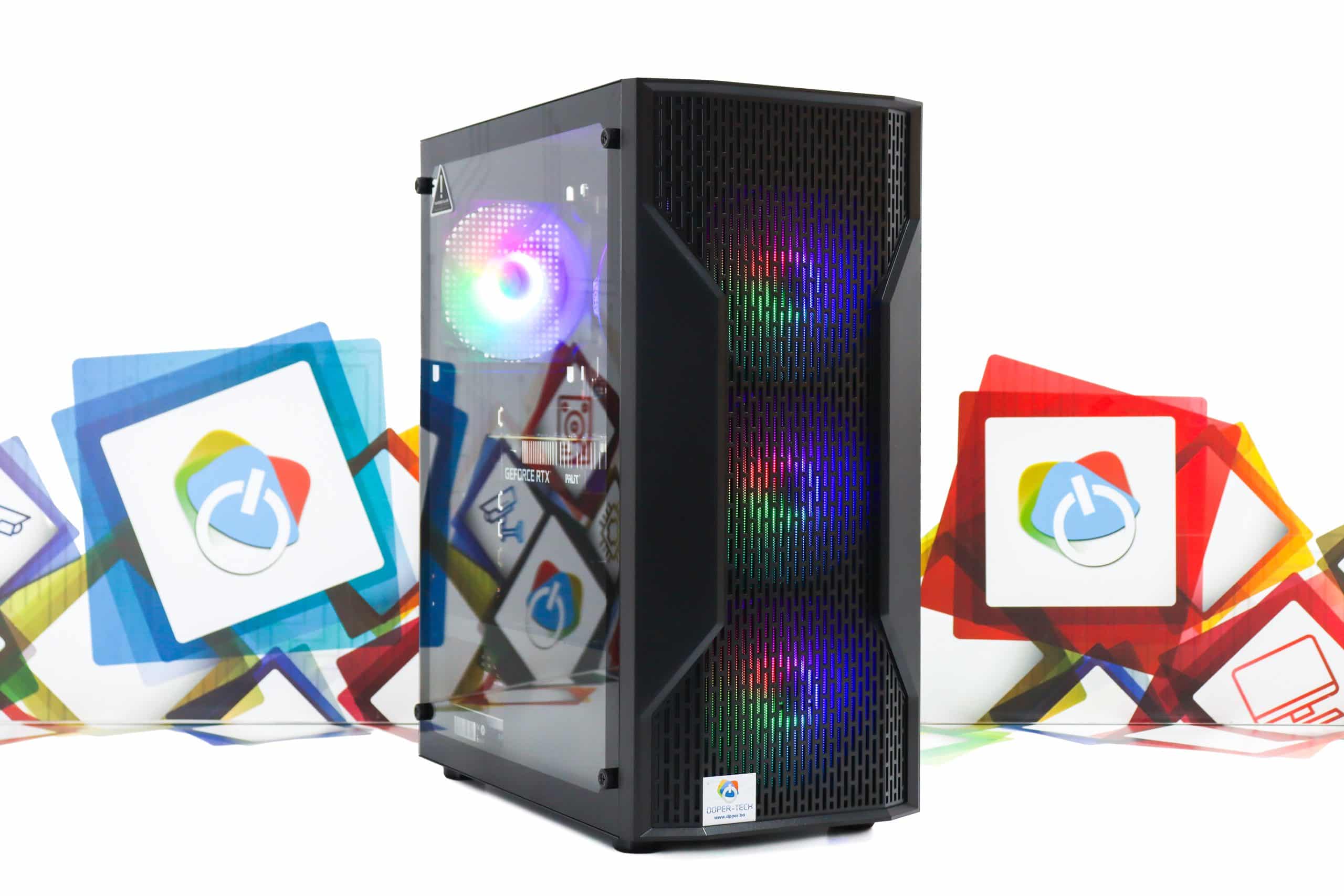 Gaming PC Cougar MX110-10 R5 5500 RTX 3050 480GB SSD 16GB DDR4 - Slika 3