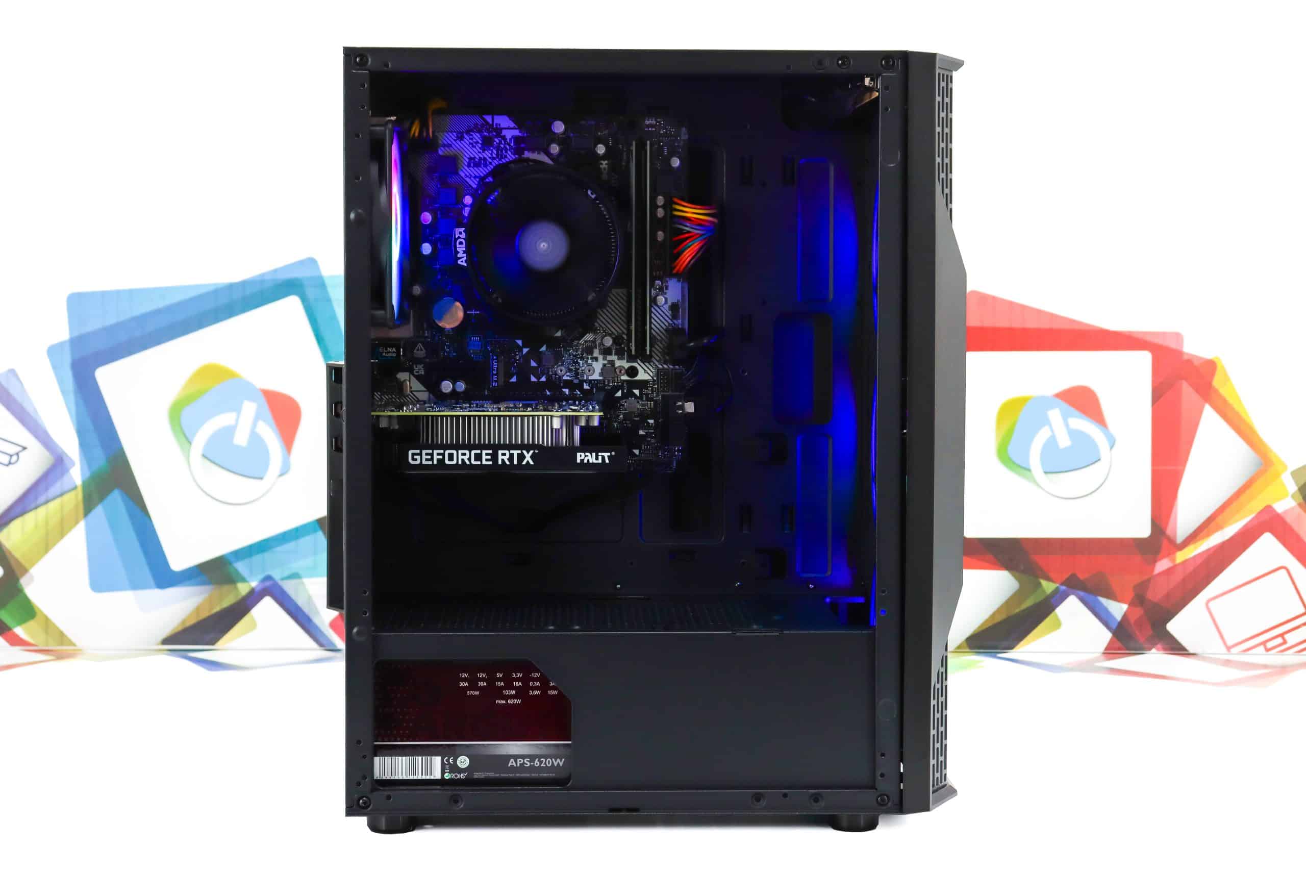 Gaming PC Cougar MX110-10 R5 5500 RTX 3050 480GB SSD 16GB DDR4 - Slika 8