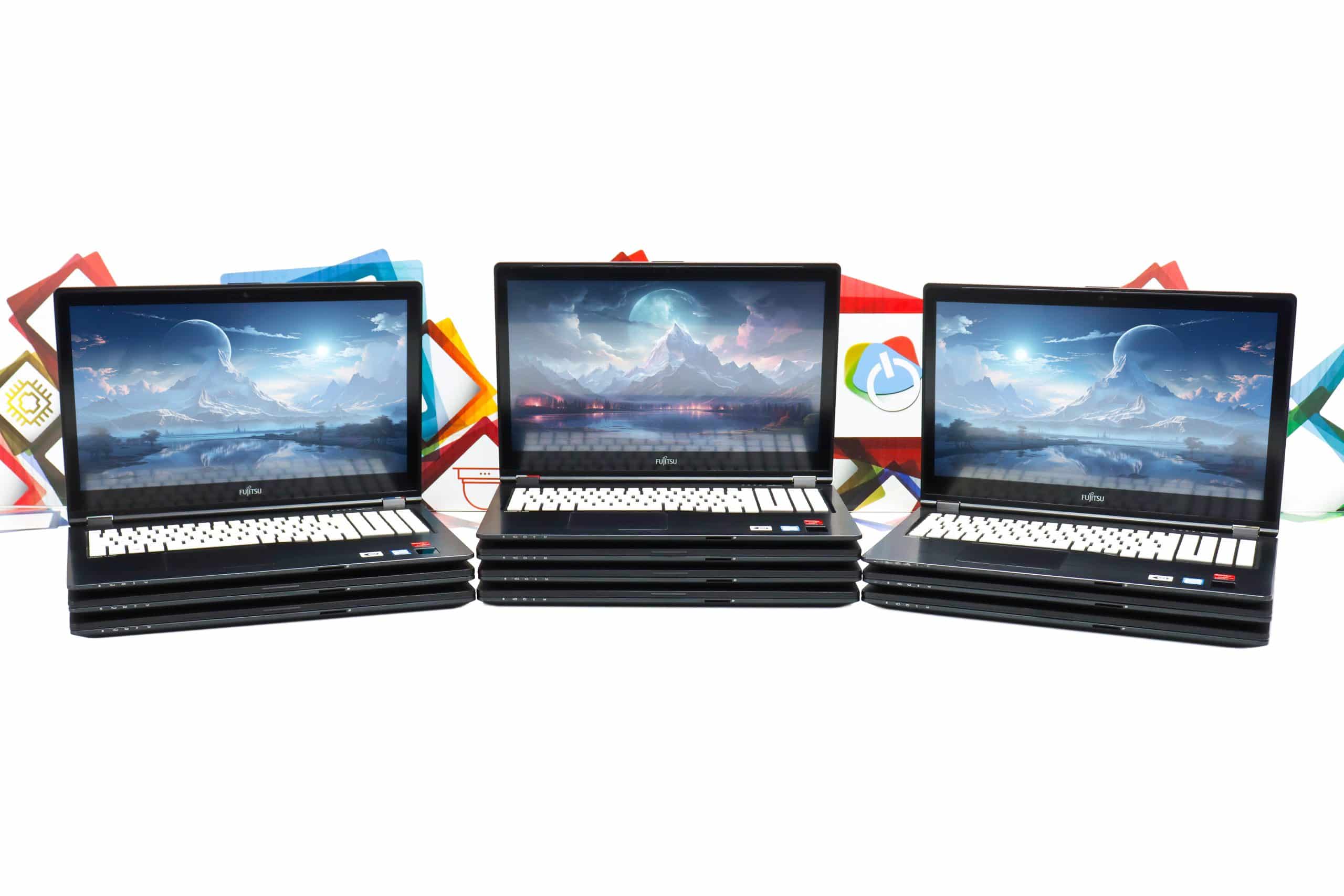 Laptop Fujitsu LifeBook U758 i5-8365u 256GB SSD 8GB DDR4 15,6" Touchscreen