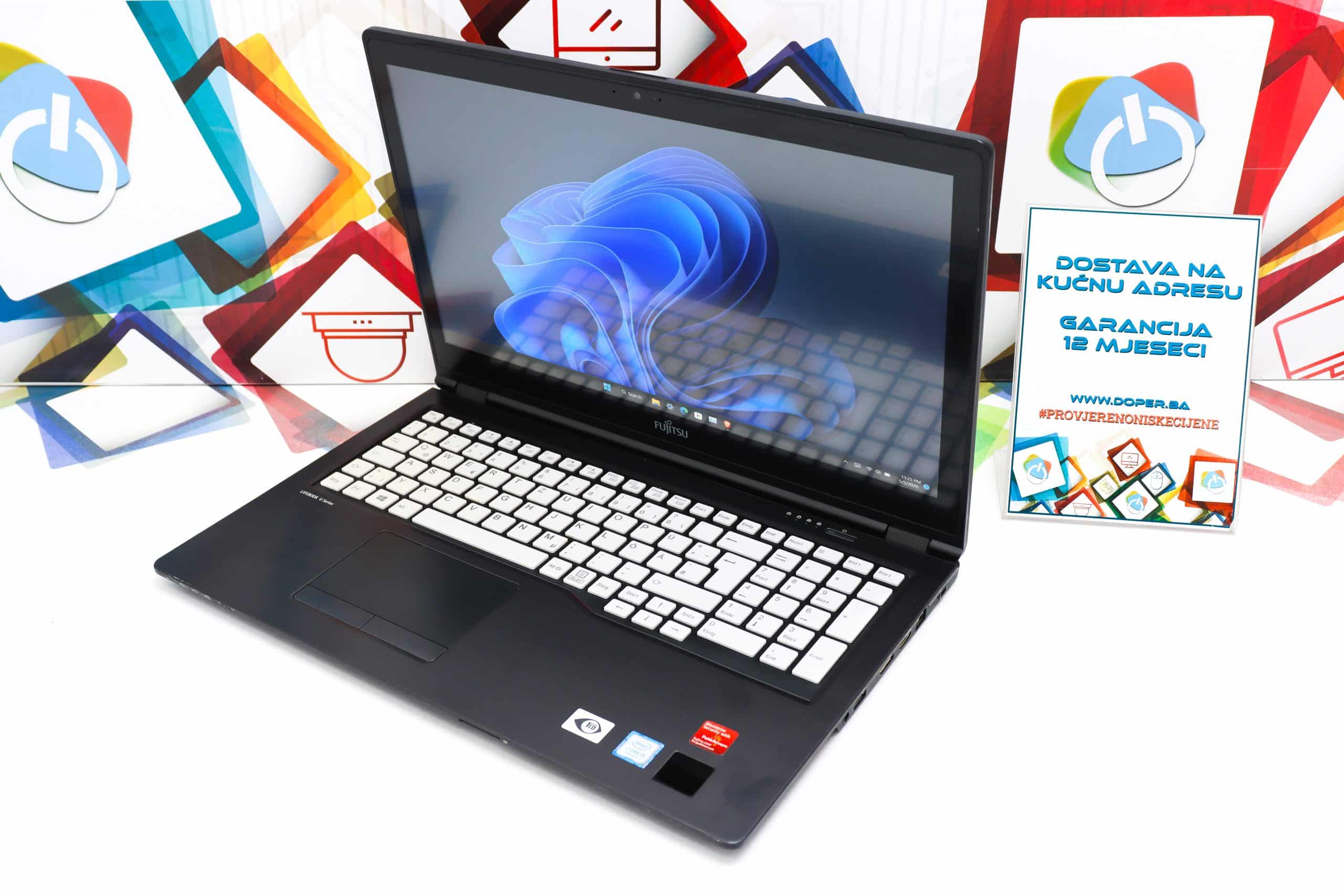 Laptop Fujitsu LifeBook U758 i5-8365u 256GB SSD 8GB DDR4 15,6" Touchscreen - Slika 5